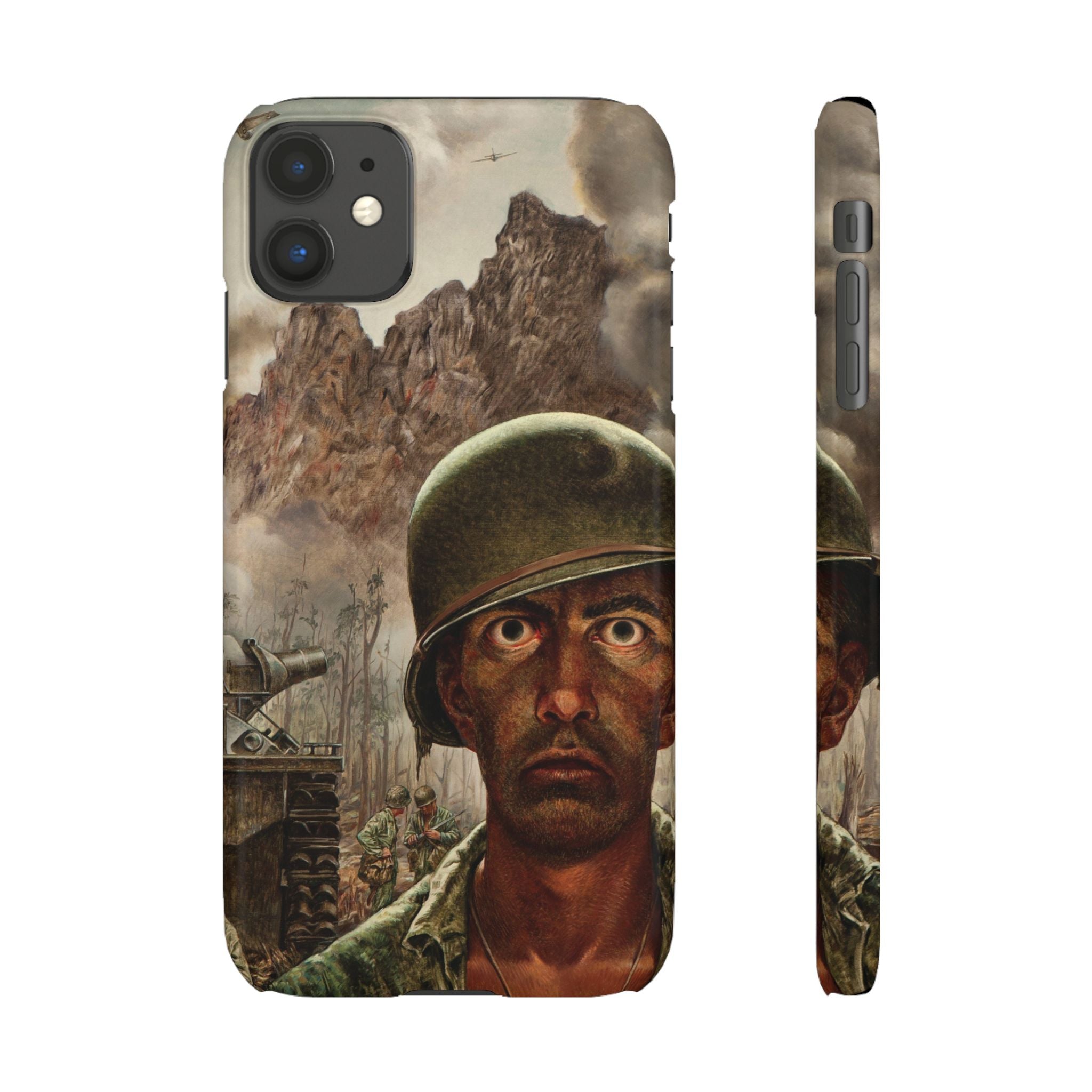 That 2,000 Yard Stare by Thomas Lea - iPhone Slim Case