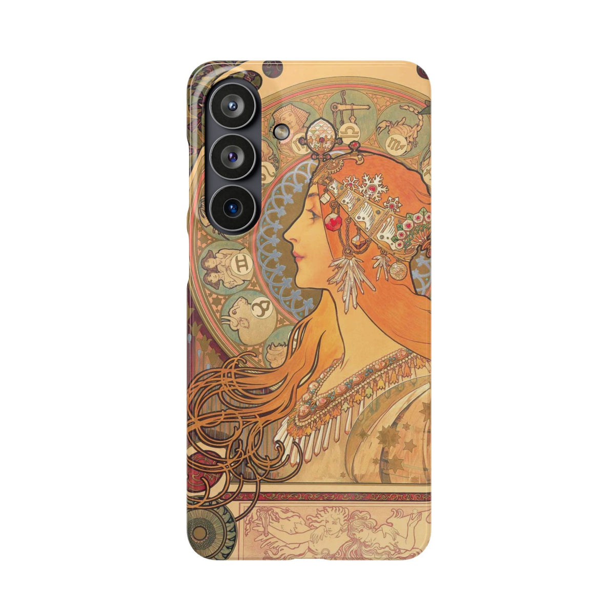 Zodiac by Alphonse Mucha - Samsung Slim Case