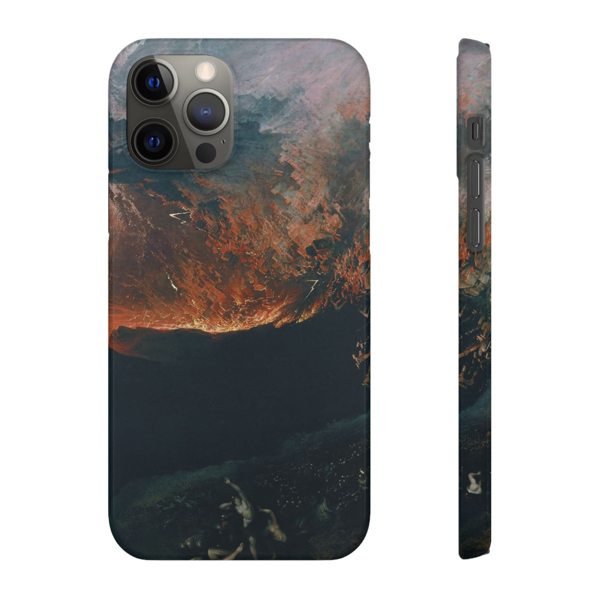 The Great Day of His Wrath by John Martin - iPhone Slim Case