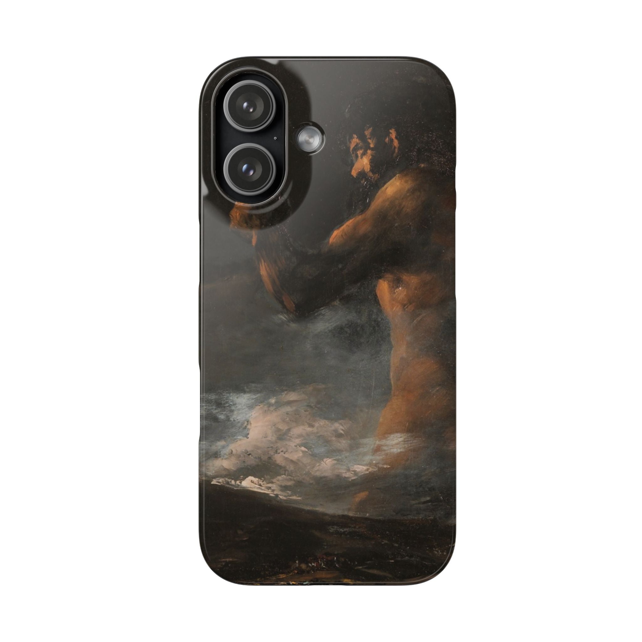 The Colossus by Francisco de Goya - iPhone Slim Case