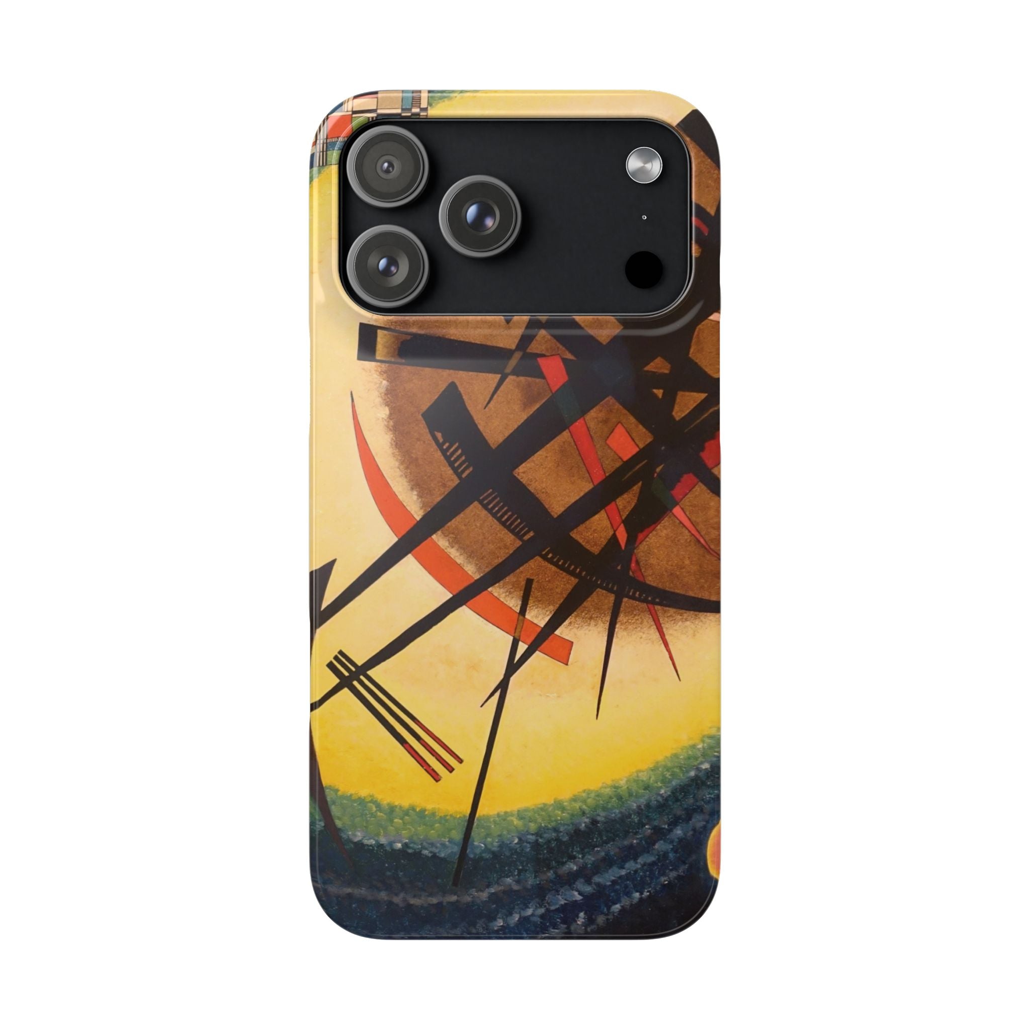 In the Bright Oval by Vasily Kandinsky - iPhone Slim Case