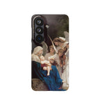 The Virgin of the angels by William-Adolphe Bouguereau - Samsung Slim Case