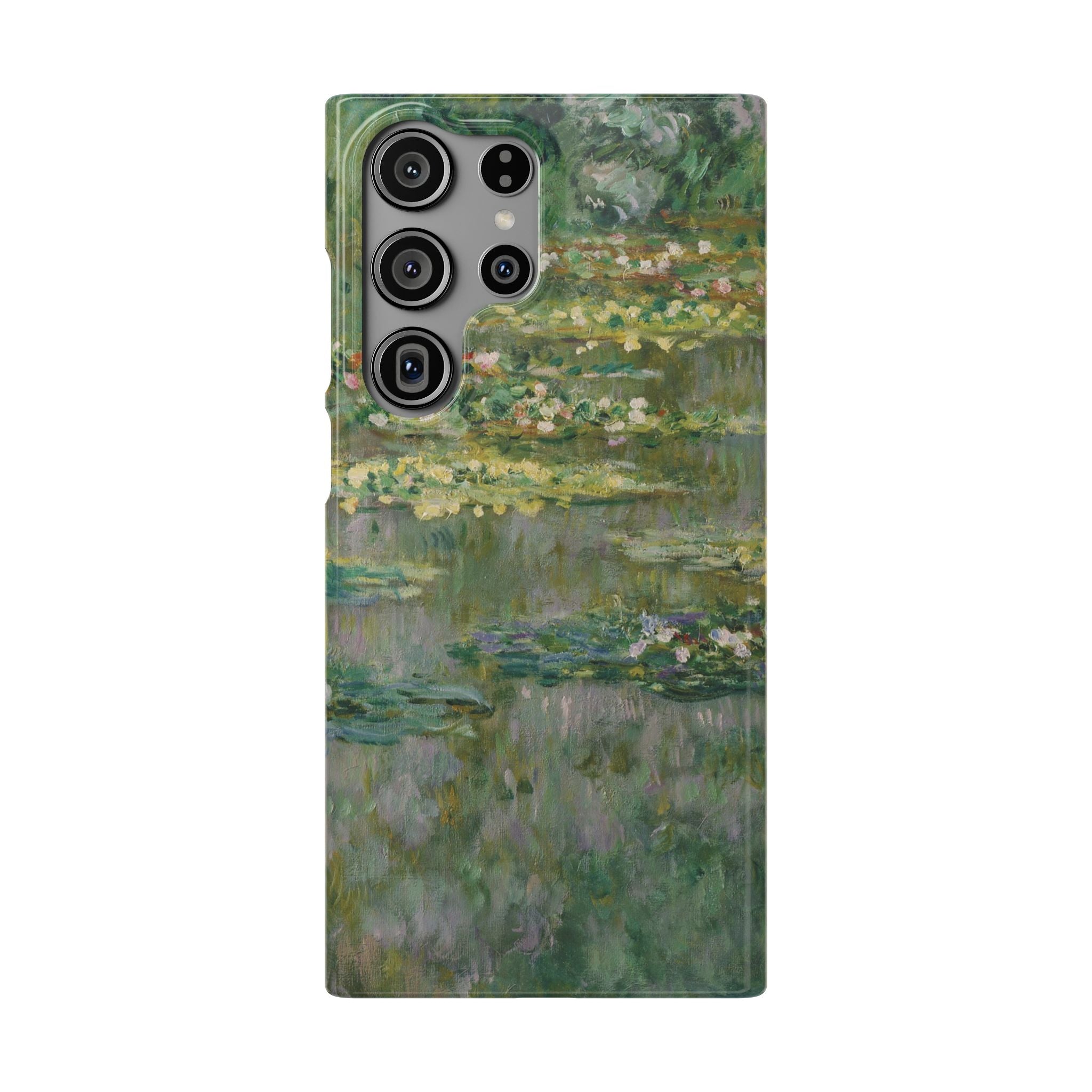 Le Bassin des Nymphéas by Claude Monet - Samsung Slim Case