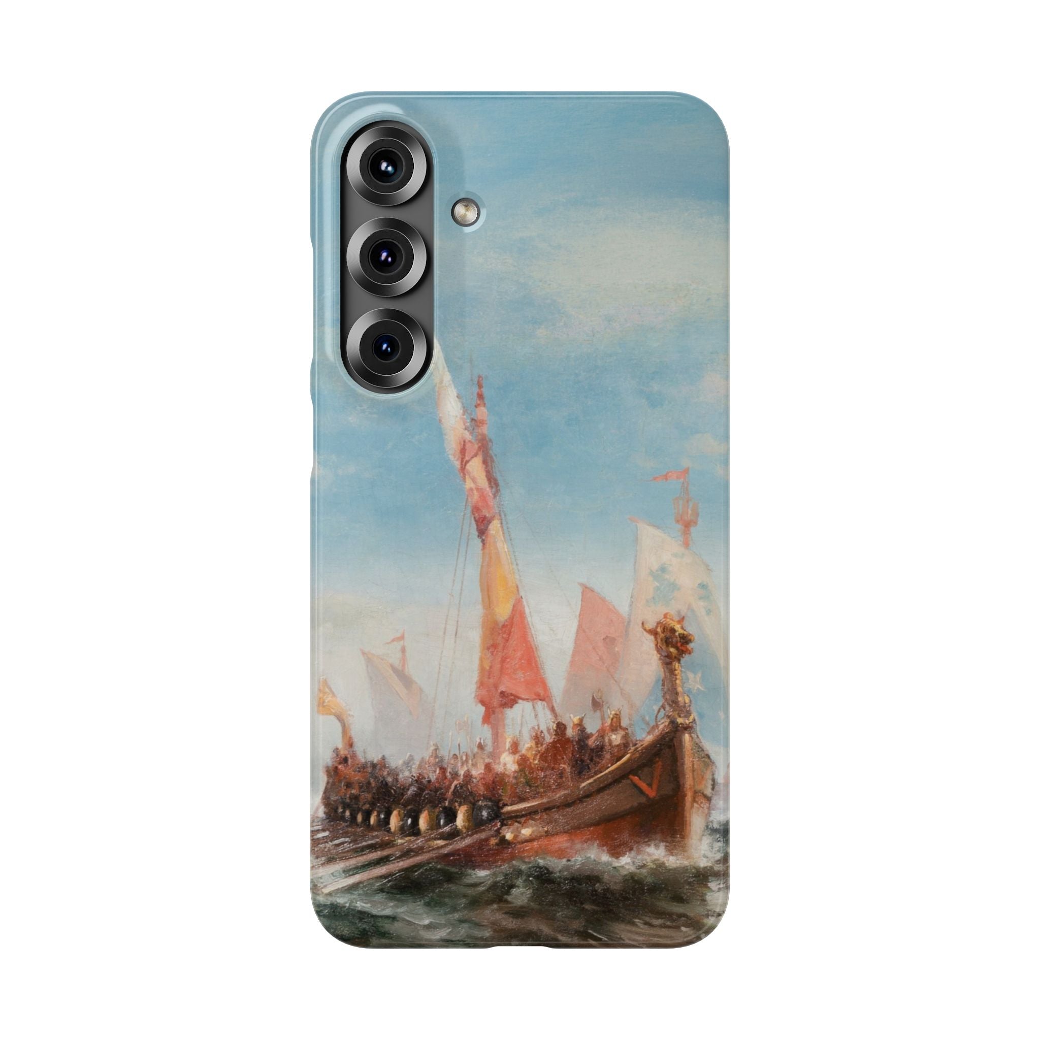 Viking Armada by Edward Moran - Samsung Slim Case