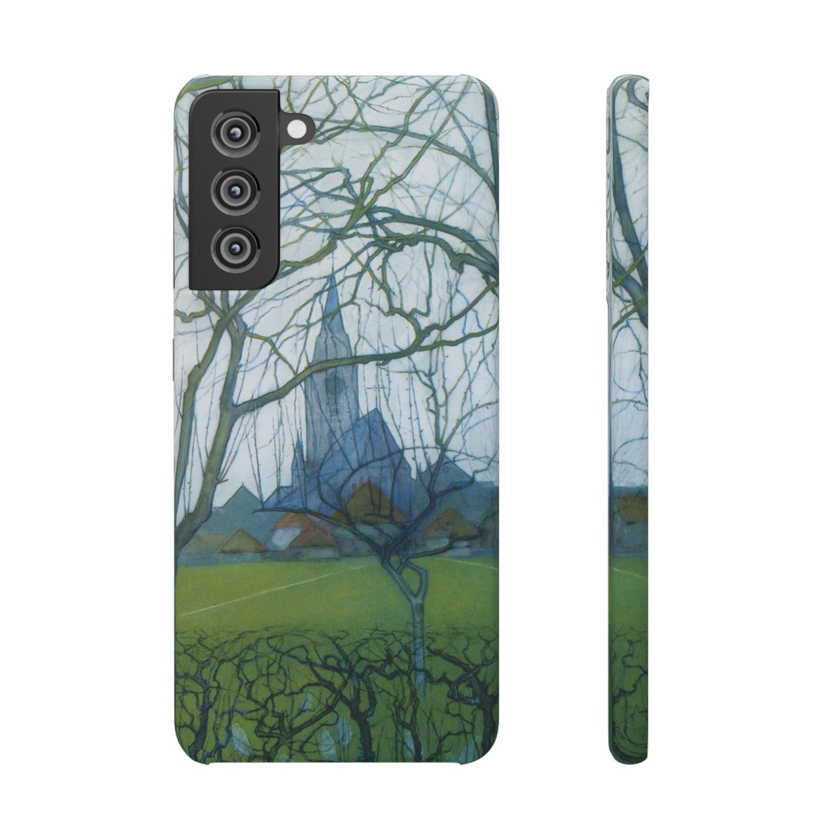 St Jacobs Church by Piet Mondrian - Samsung Slim Case
