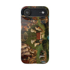 Adoration of the Lamb from the Ghent Altarpiece by Hubert van Eyck- iPhone Slim Case