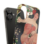 JOB by Alphonse Mucha - iPhone Slim Case