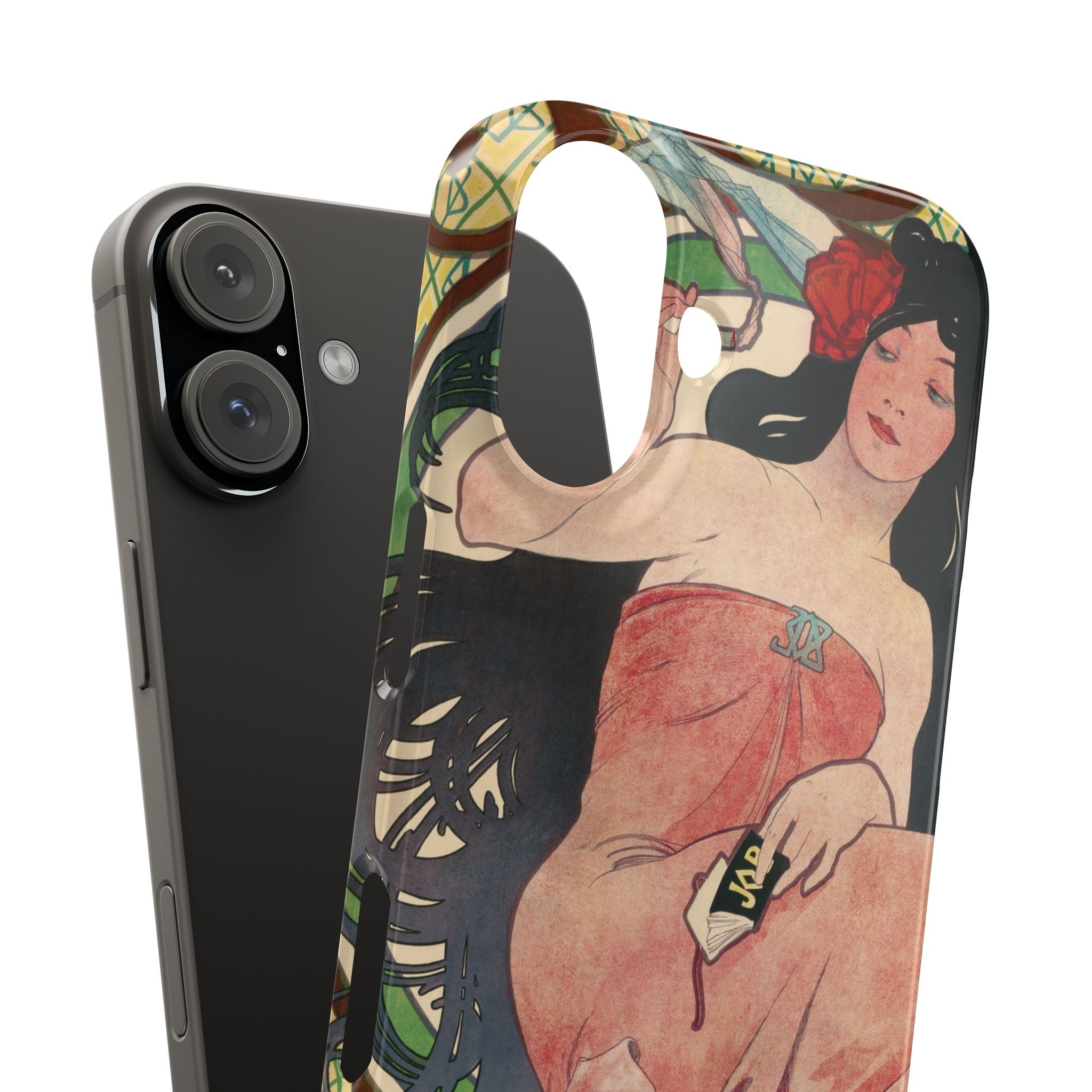 JOB by Alphonse Mucha - iPhone Slim Case