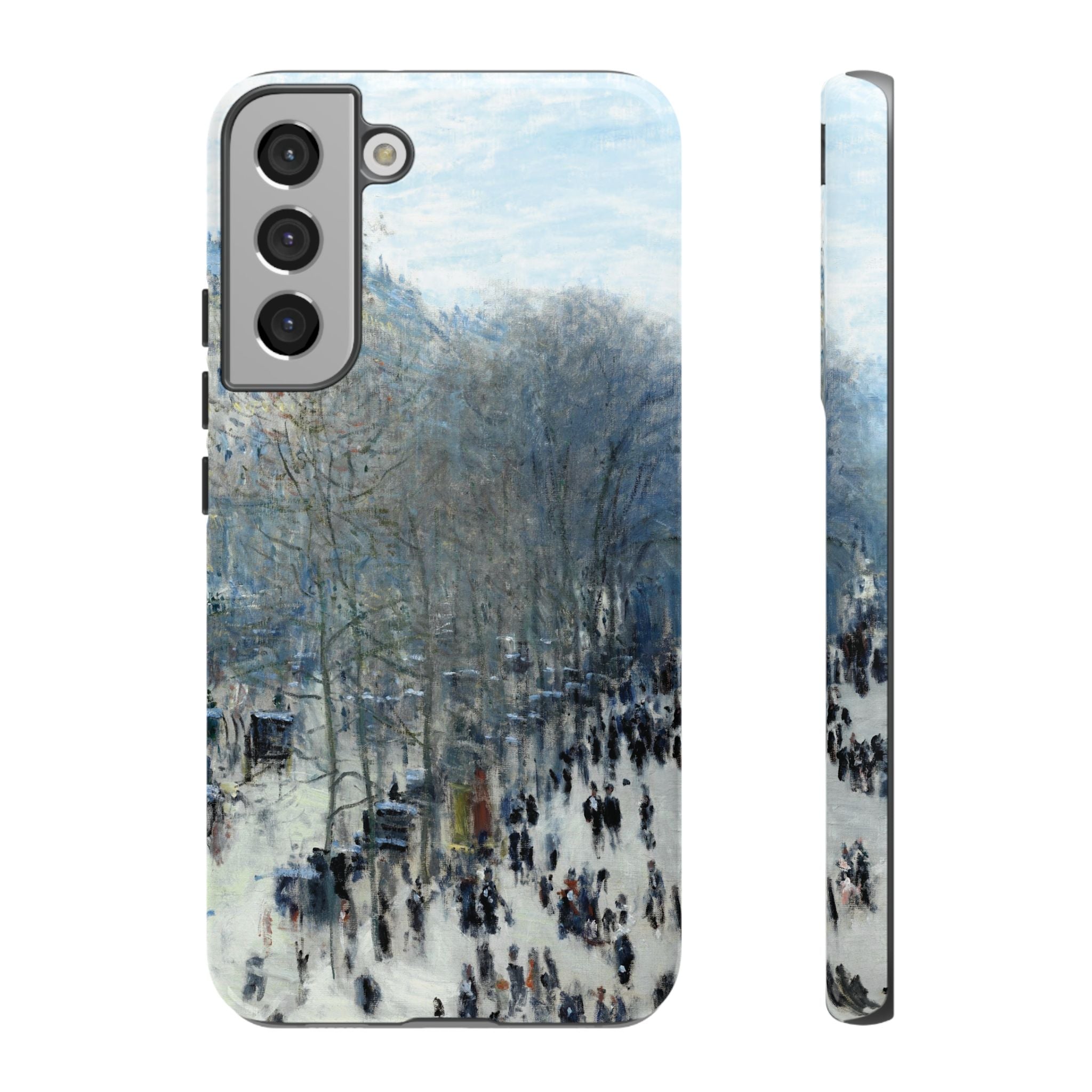 Boulevard des Capucines by Claude Monet - Samsung Tough Case