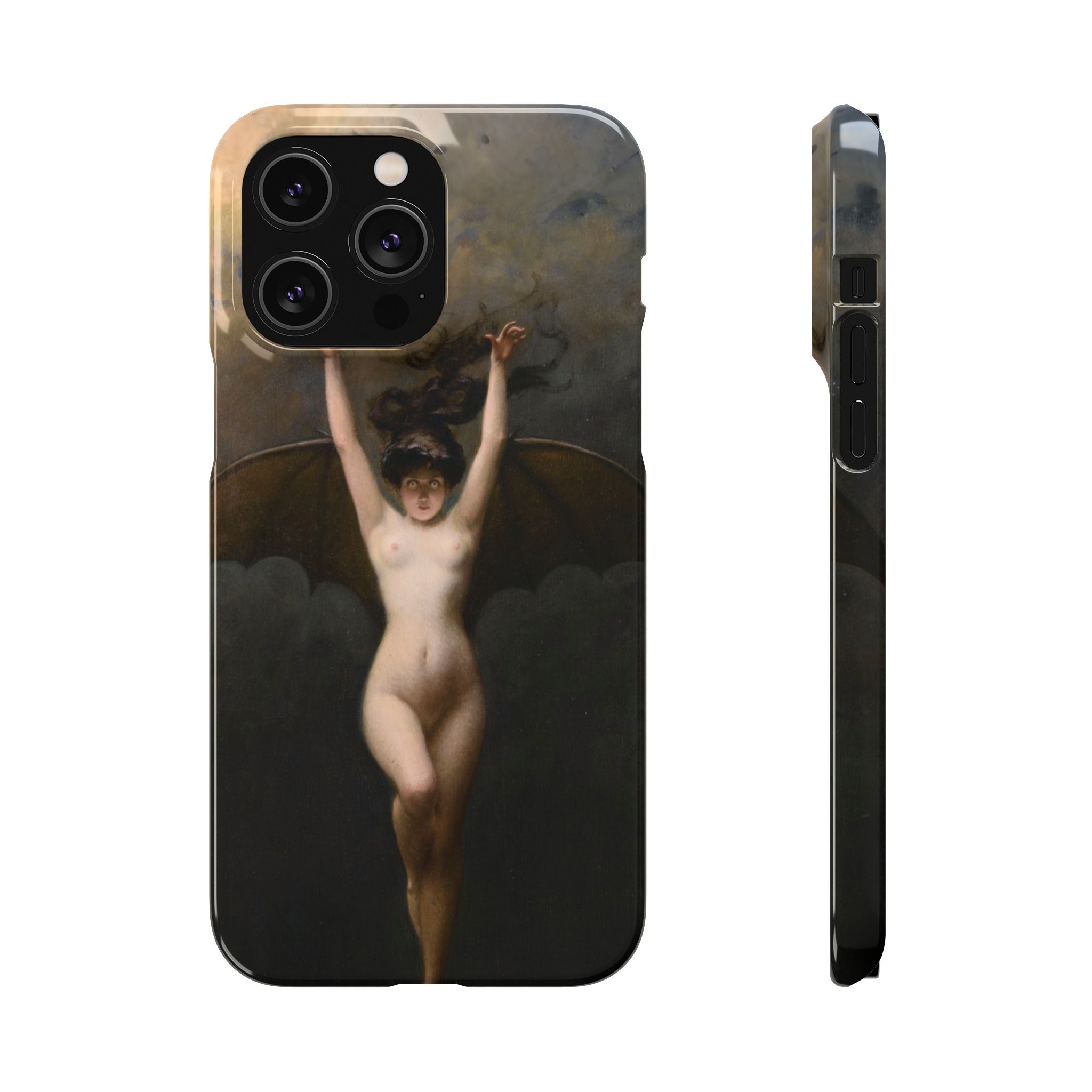 The Bat Women by Albert Joseph Penot - iPhone Slim Case