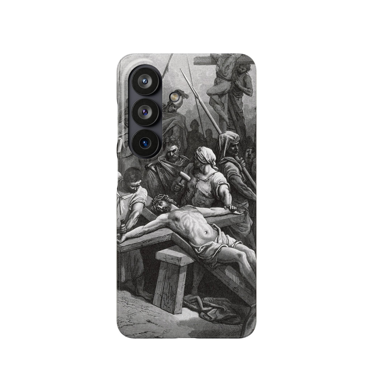 Crucifixion of Jesus by Gustave Doré - Samsung Slim Case