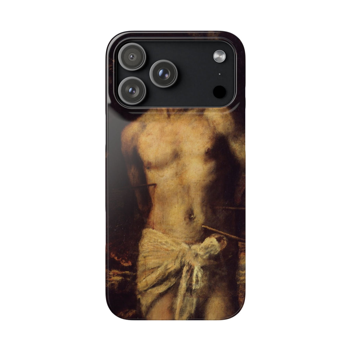 Saint Sebastian by Titian - iPhone Slim Case