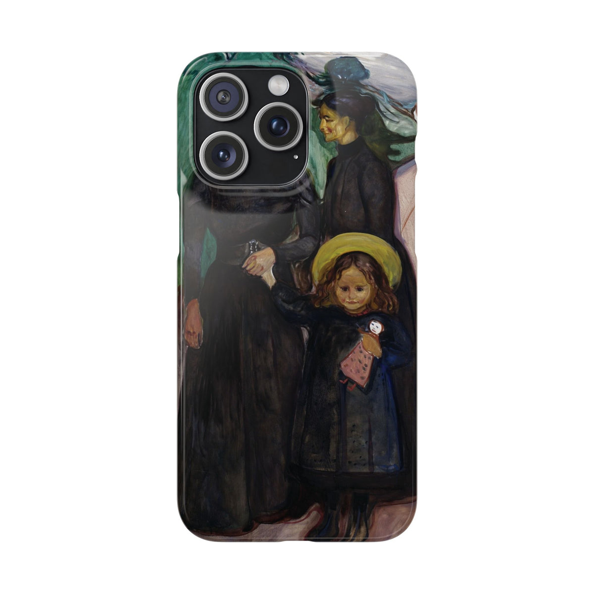 The Family by Edvard Munch - iPhone Slim Case