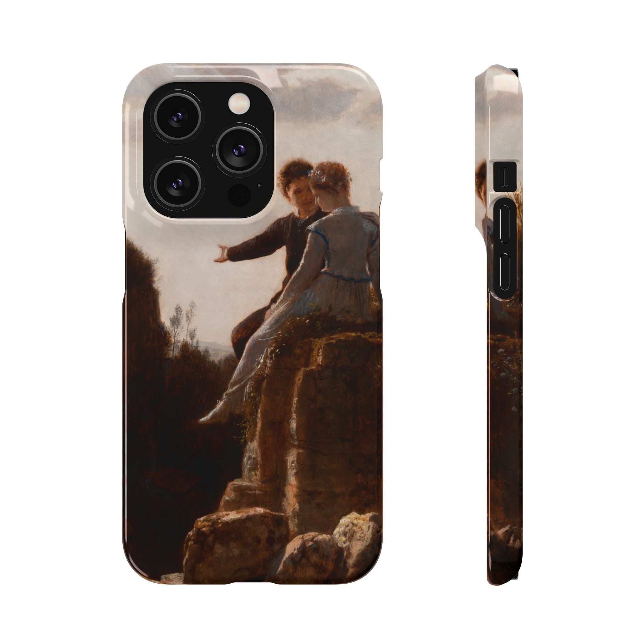 The Honeymoon by Arnold Böcklin - iPhone Slim Case