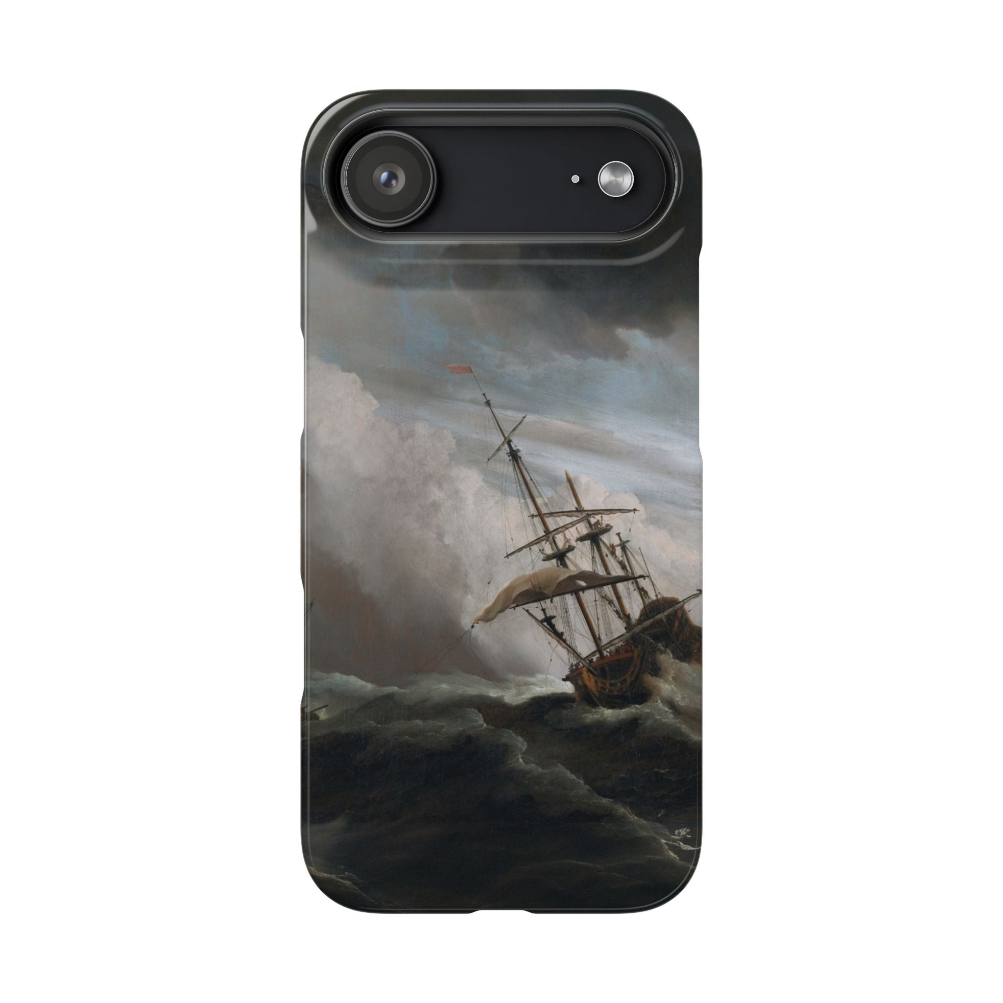 The Gust by Willem van de Velde - iPhone Slim Case