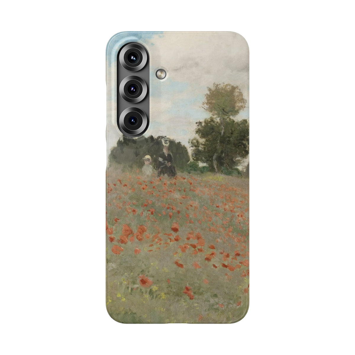 The Poppy Field by Claude Monet - Samsung Slim Case