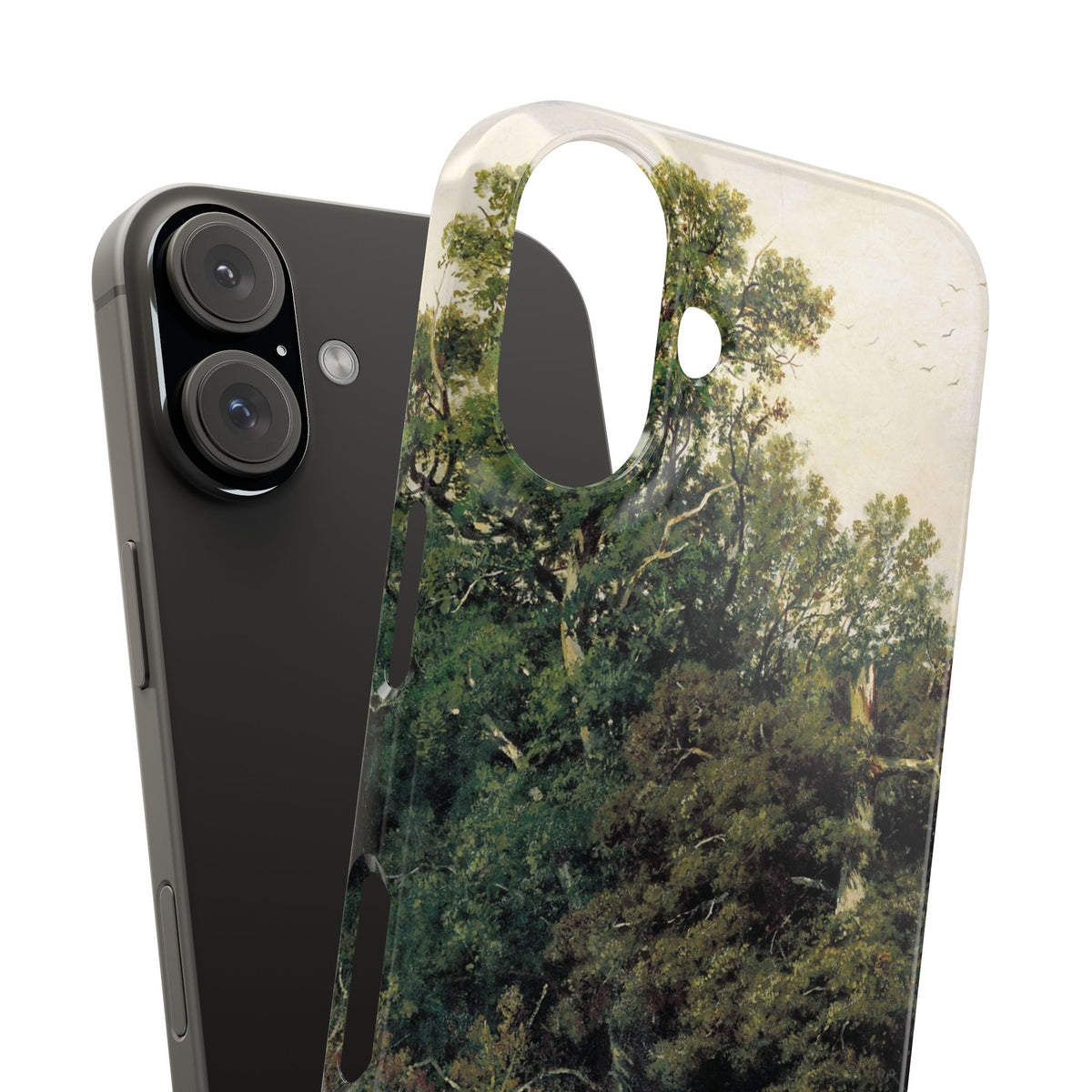 For Mushrooms by Ivan Ivanovich Shishkin - iPhone Slim Case