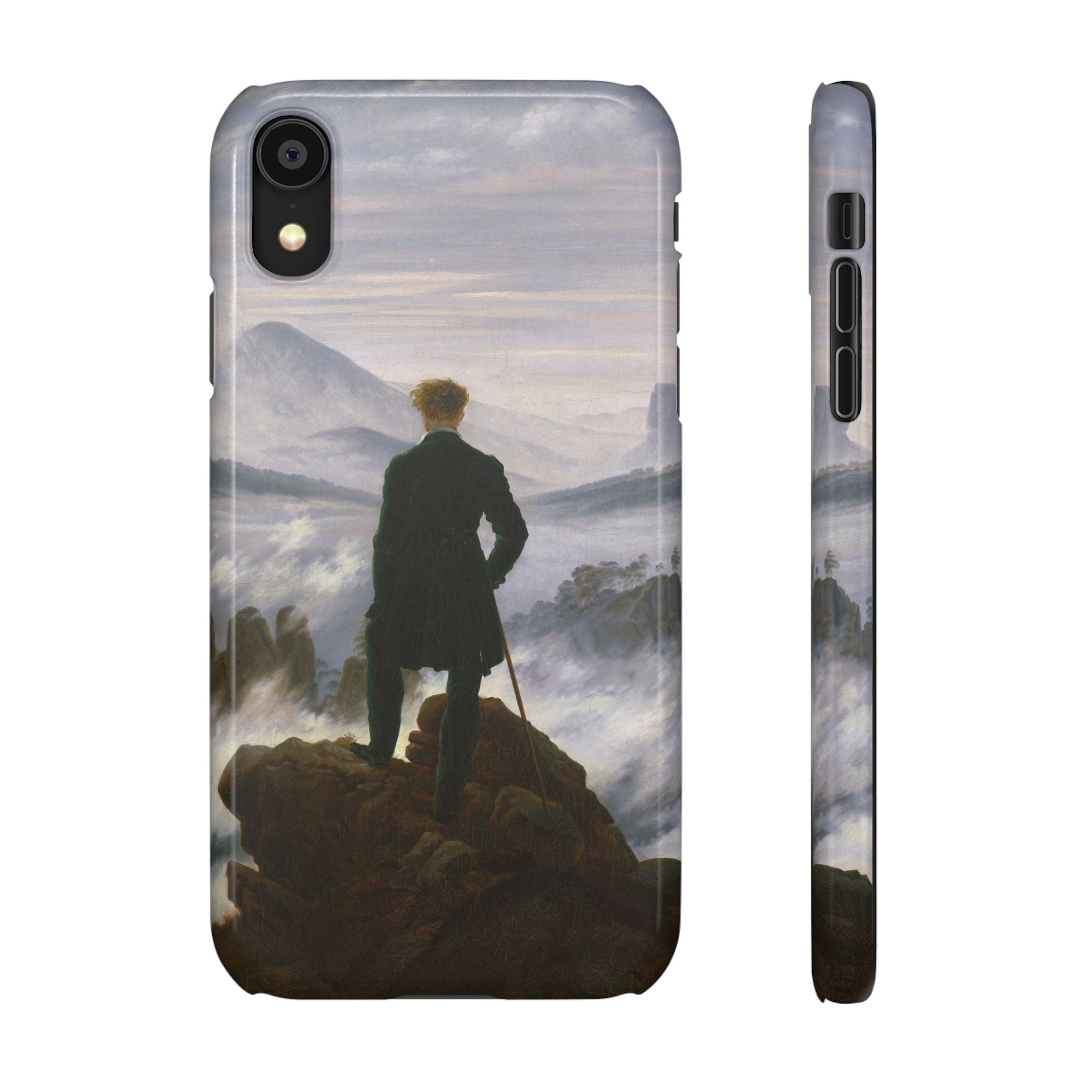 The Wanderer above the Sea of Fog by Caspar David Friedrich - iPhone Slim Case