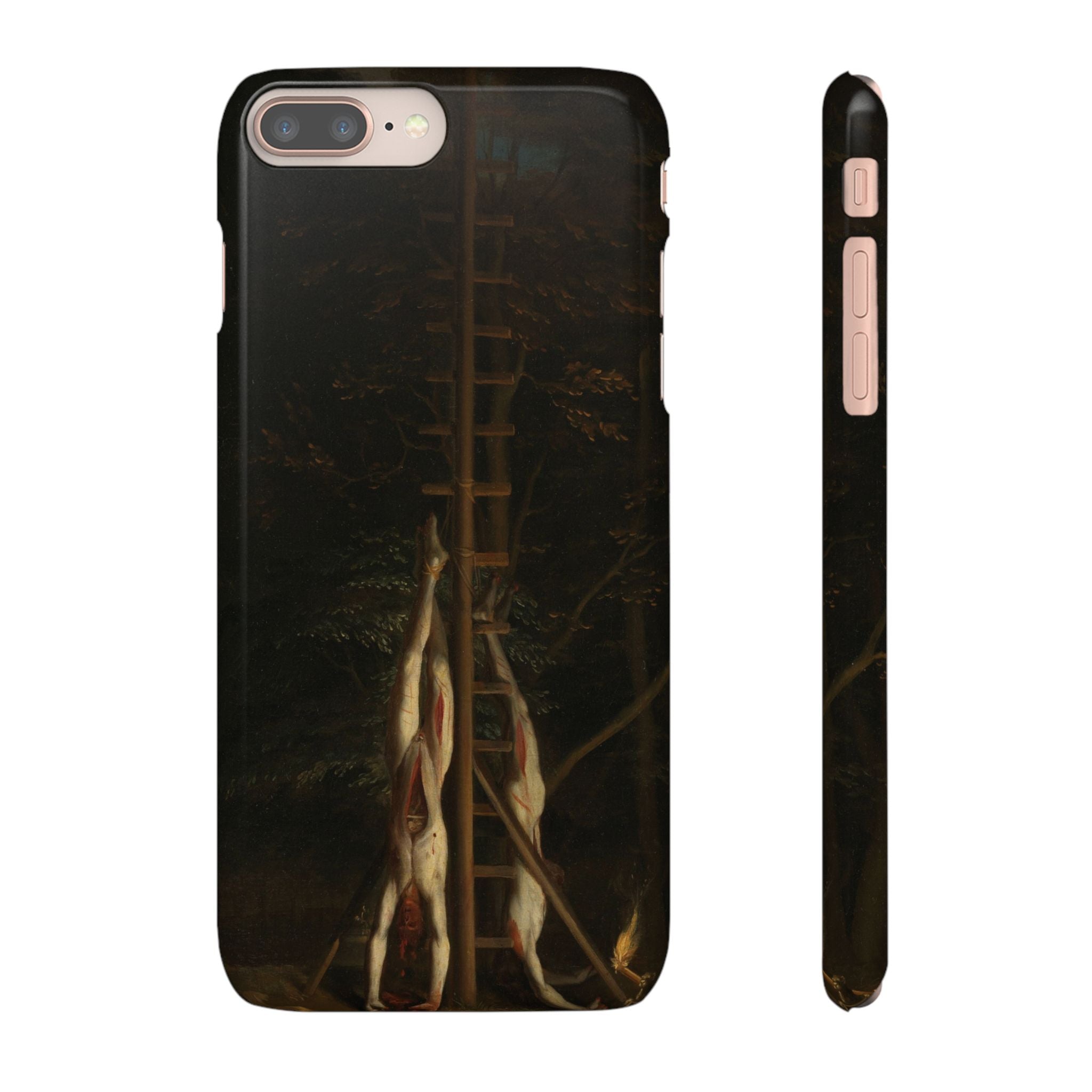 The Corpses of the De Witt Brothers by Jan de Baen - iPhone Slim Case