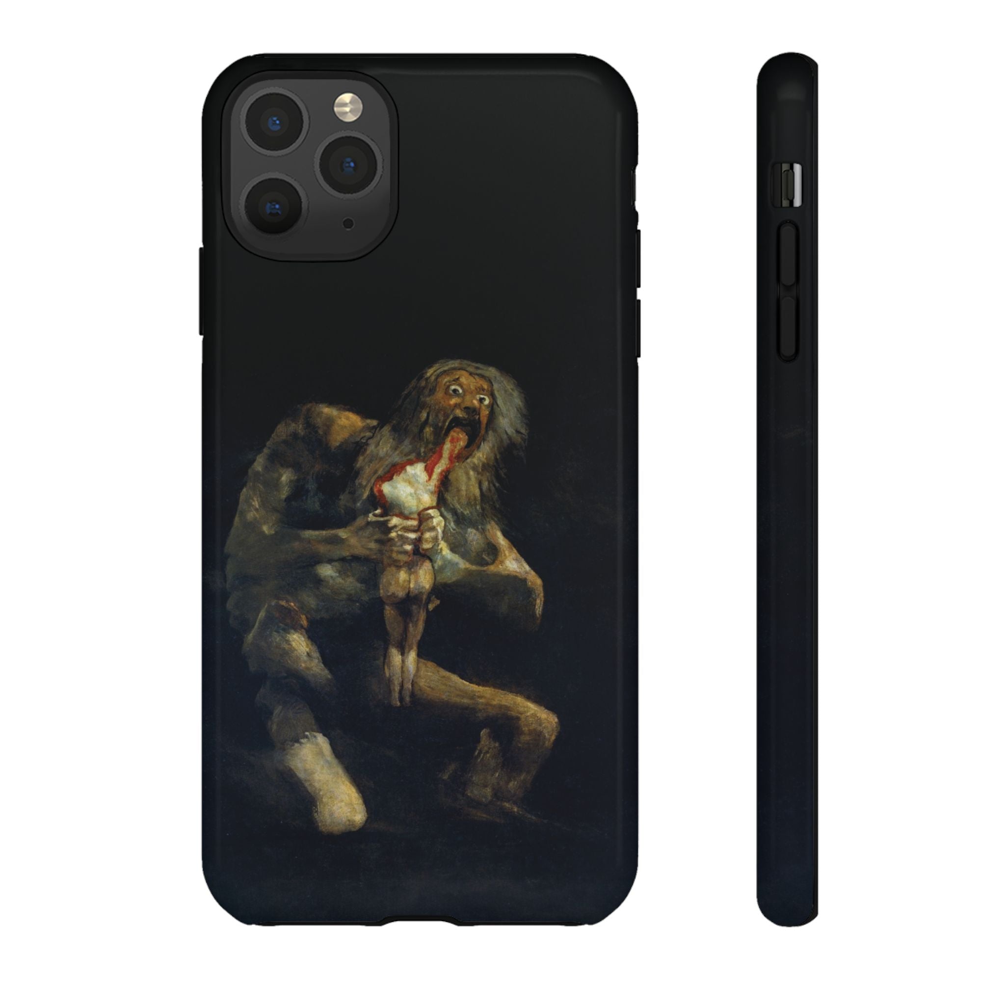 Saturn Devouring His Son by Goya - iPhone Tough Case