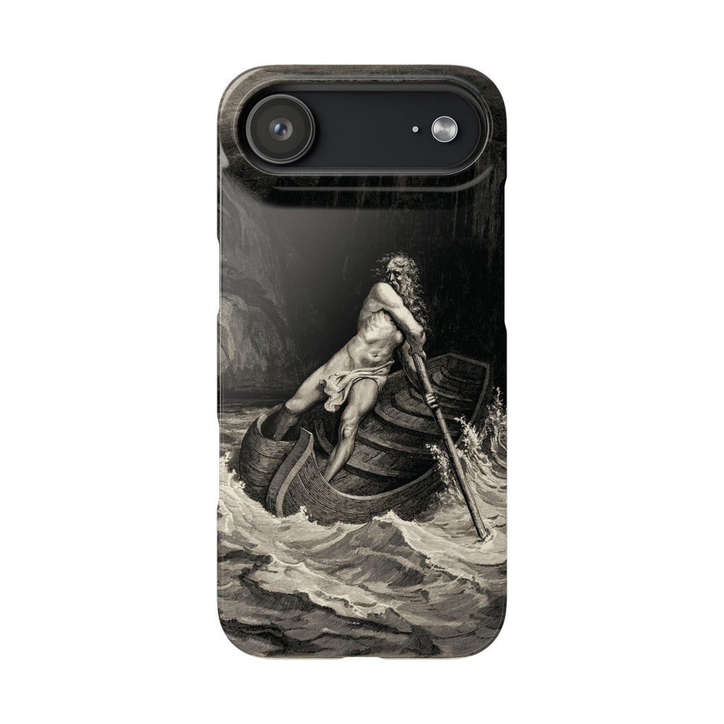 Canto III - Charon by Gustave Doré - iPhone Slim Case