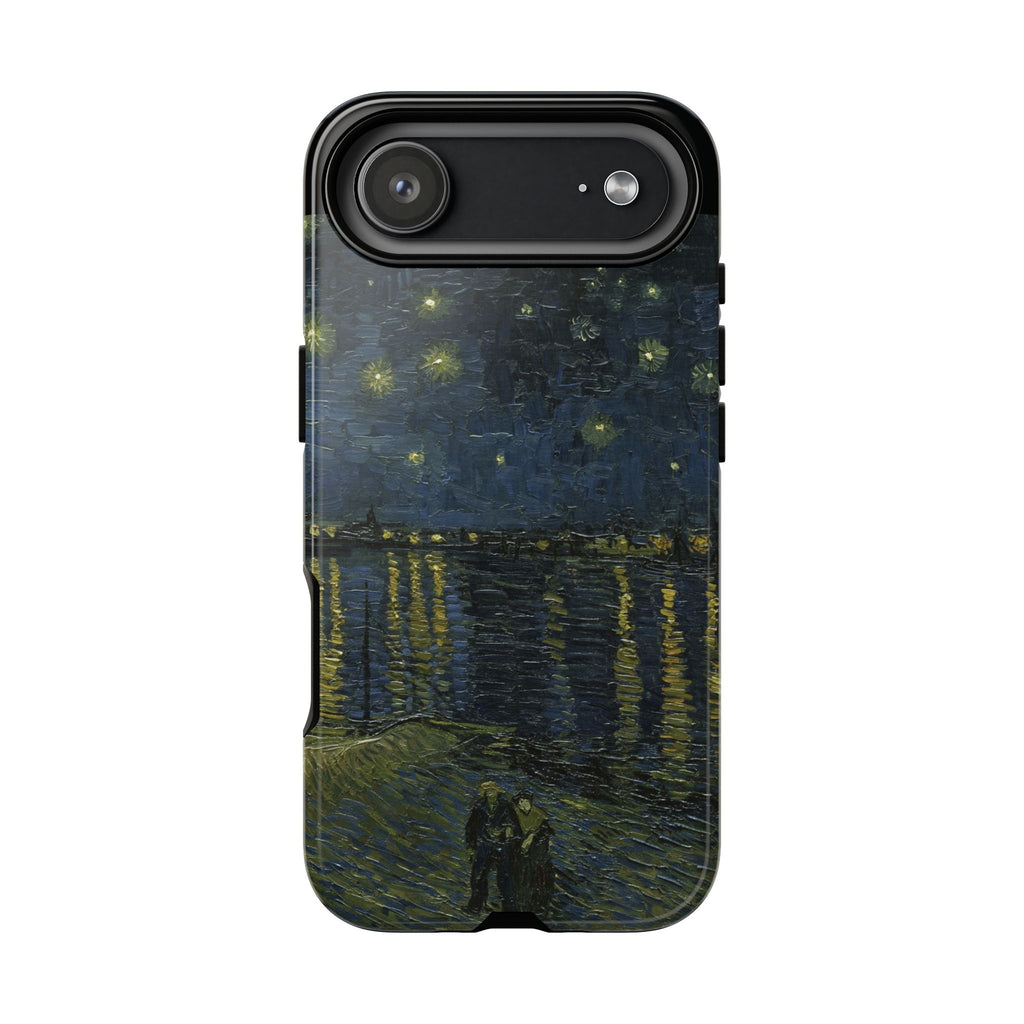 Starry Night on the Rhone by Van Gogh - iPhone Tough Case