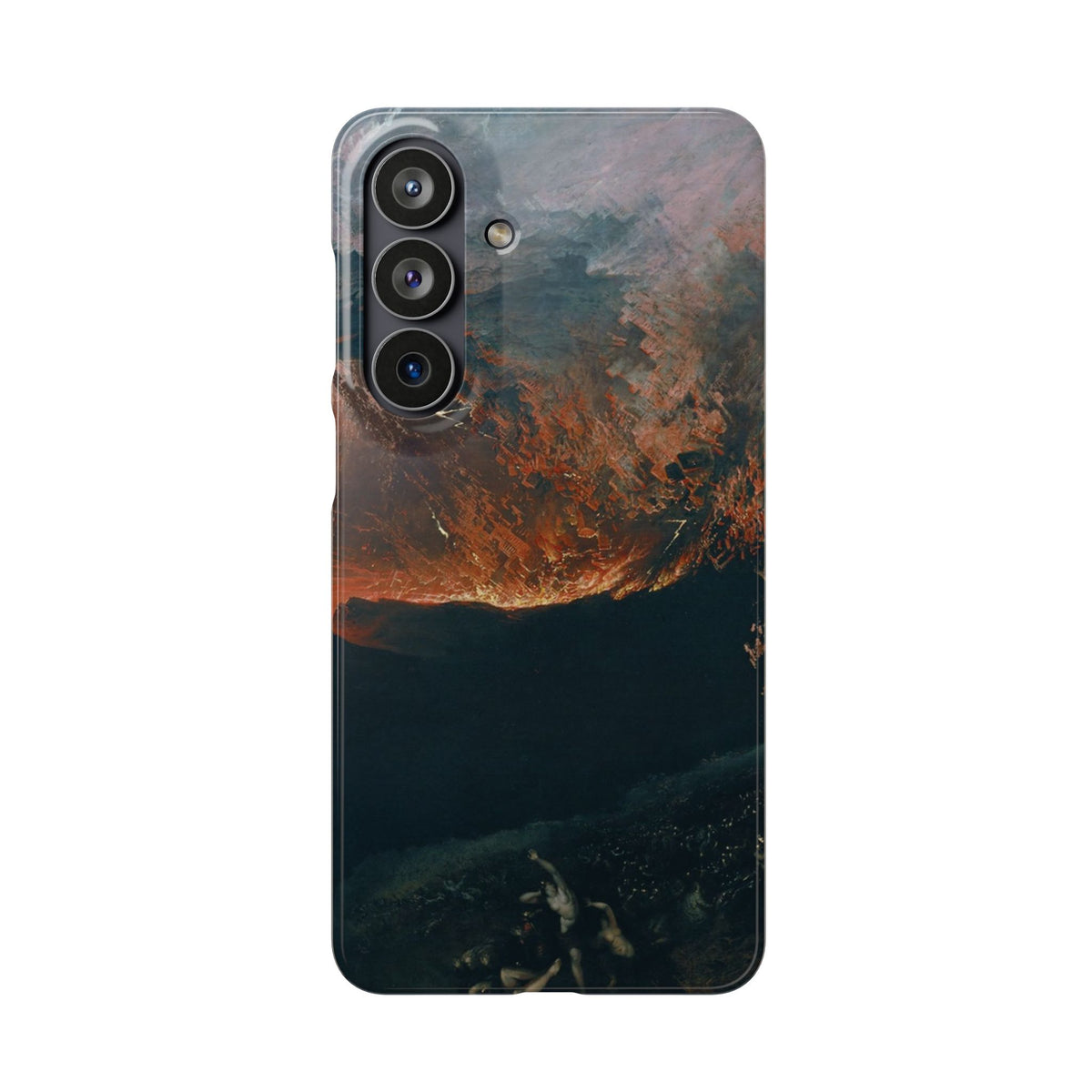 The Great Day of His Wrath by John Martin - Samsung Slim Case