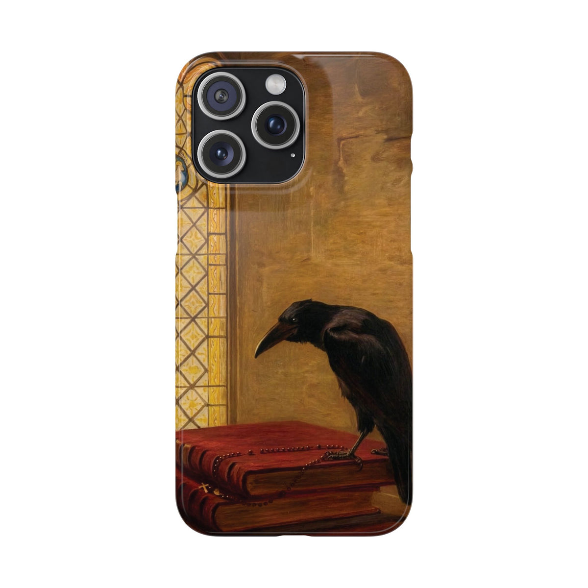 A Saint, from Jackdaw of Rheims by Briton Riviere - iPhone Slim Case