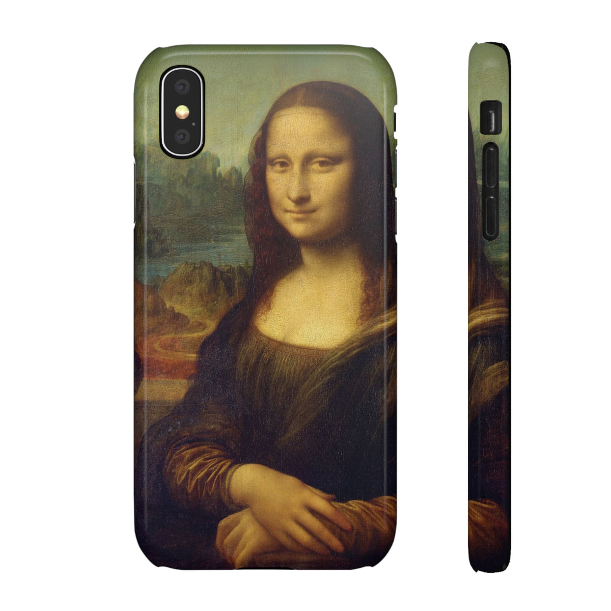 Mona Lisa by Leonardo da Vinci - iPhone Slim Case