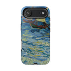 Fischerboote auf See von Vincent van Gogh – Robuste iPhone-Hülle