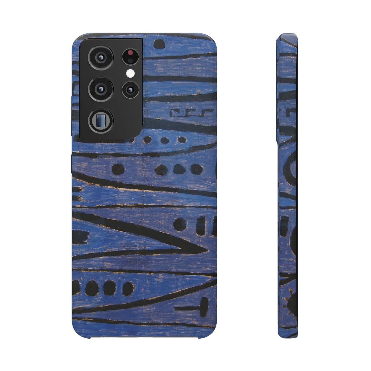 Heroic strokes of the bow by Paul Klee - Samsung Slim Case