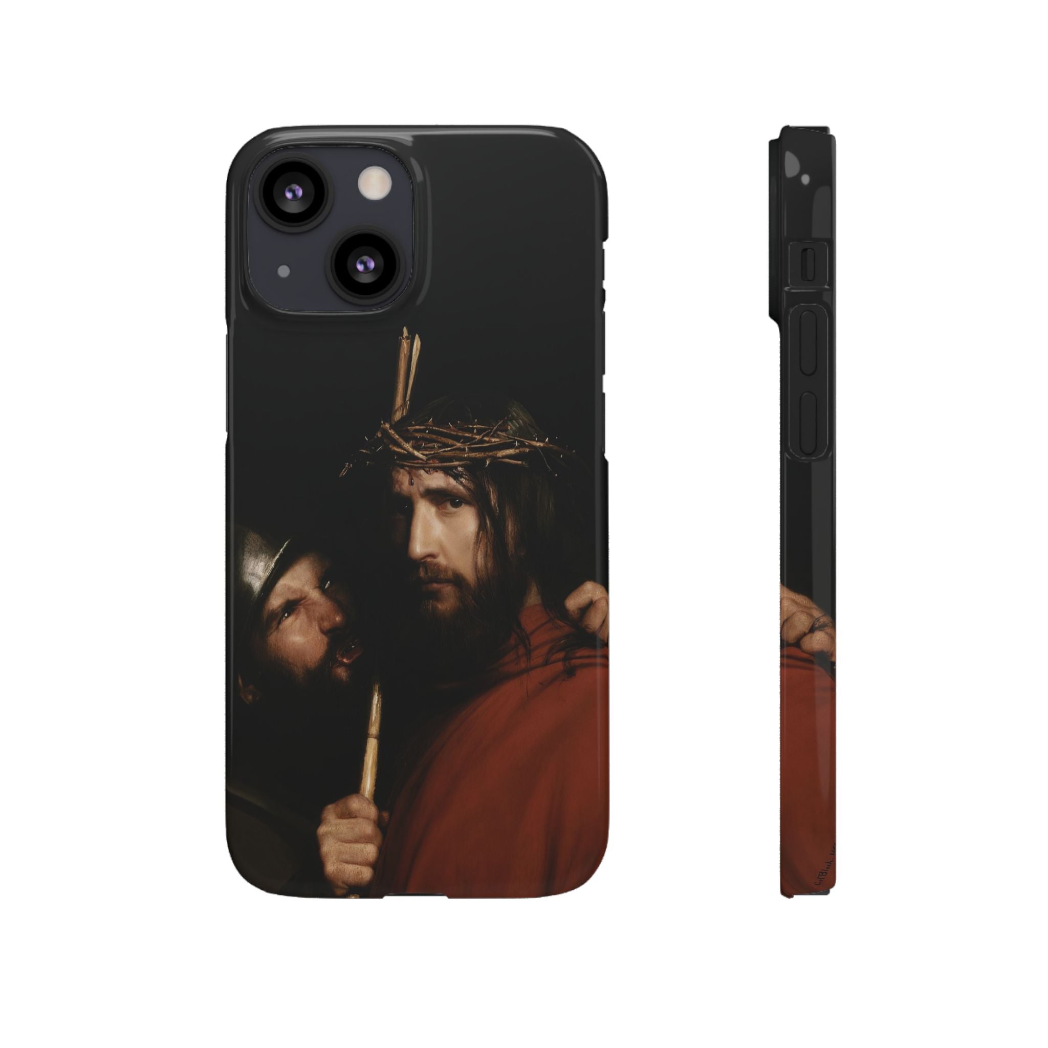 The Mocking of Christ by Carl Bloch - iPhone Slim Case