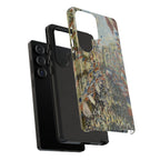 The Rue Montorgueil in Paris by Claude Monet - Samsung Tough Case
