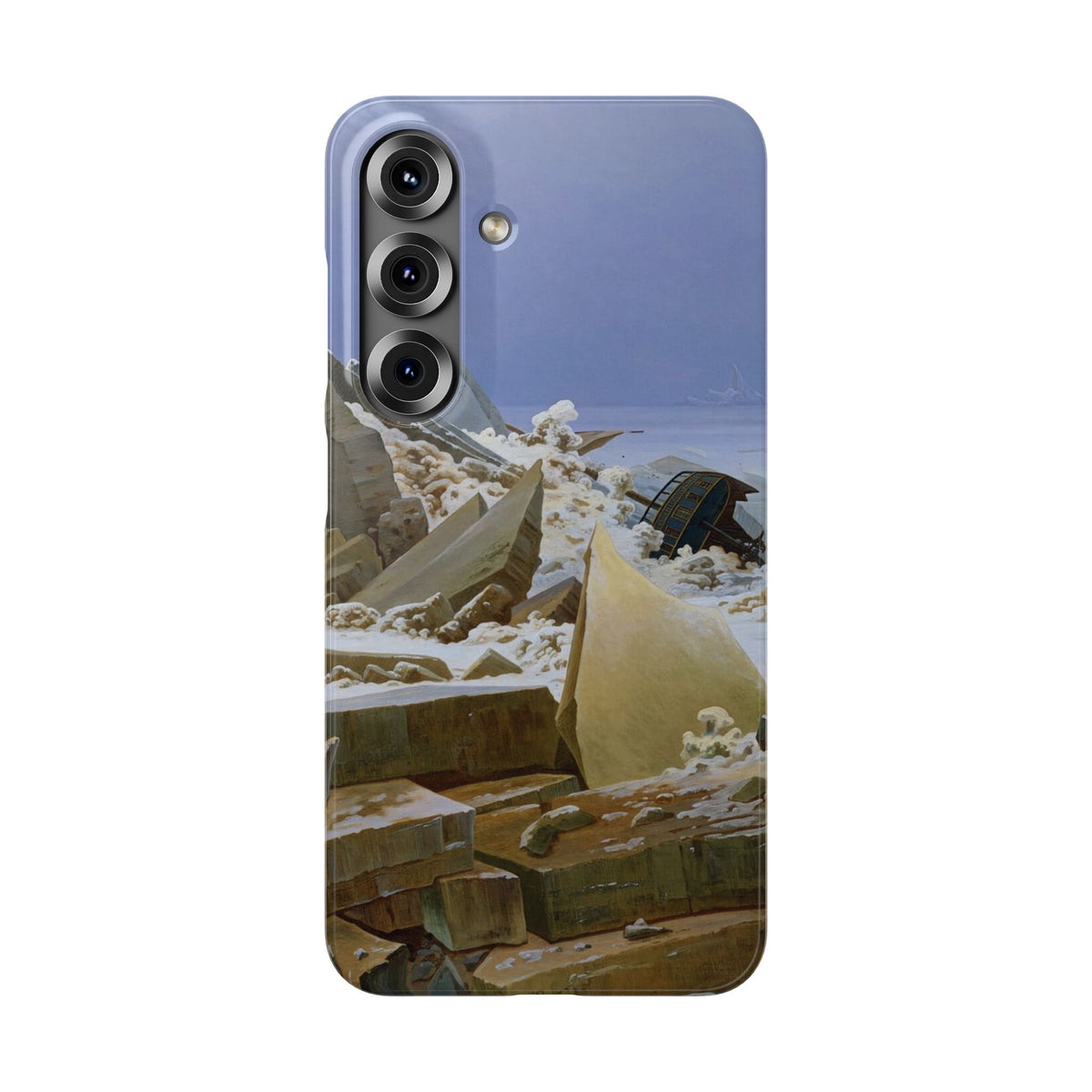 The Sea of Ice by Caspar David Friedrich - Samsung Slim Case