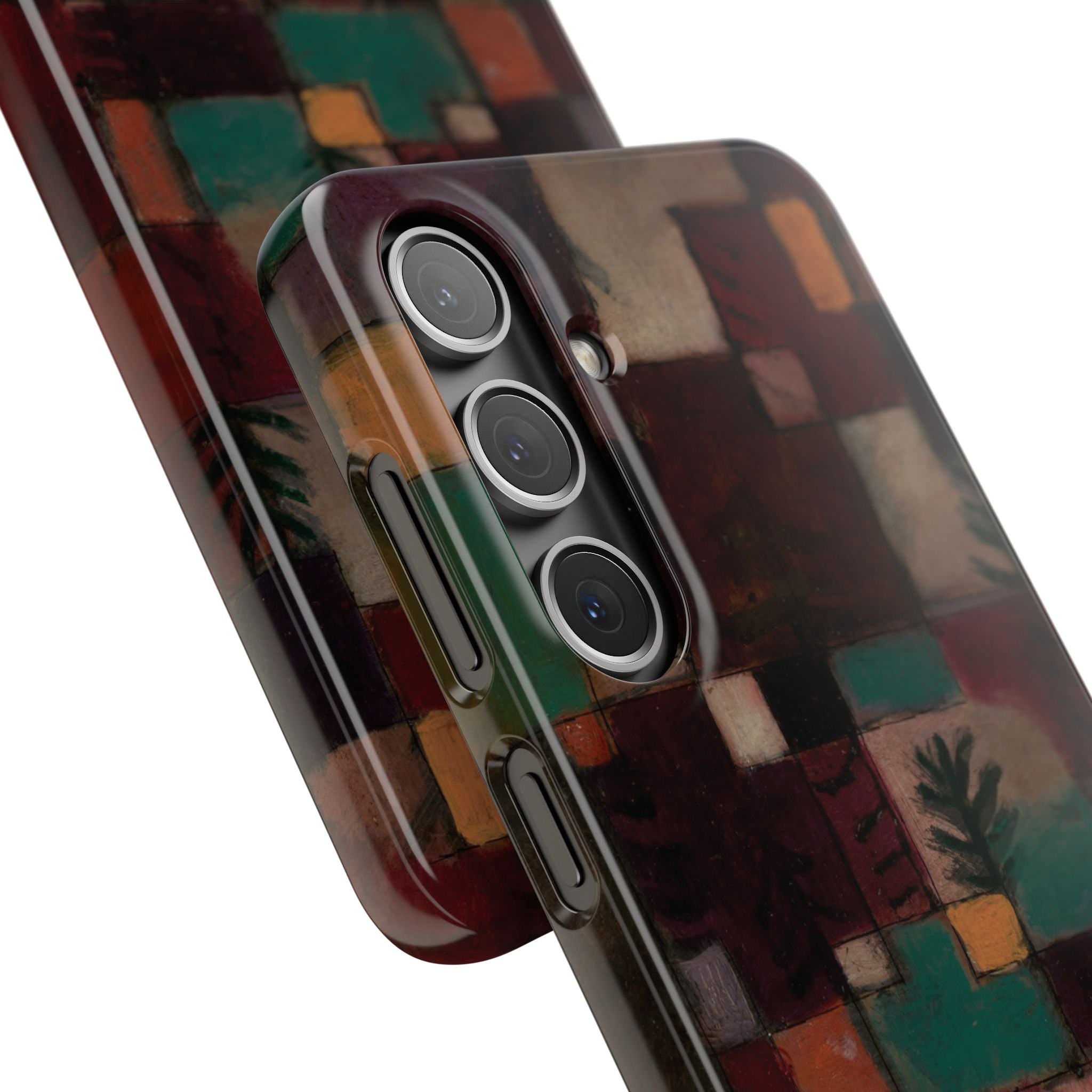 Redgreen and Violet-Yellow Rhythms by Paul Klee - Samsung Slim Case