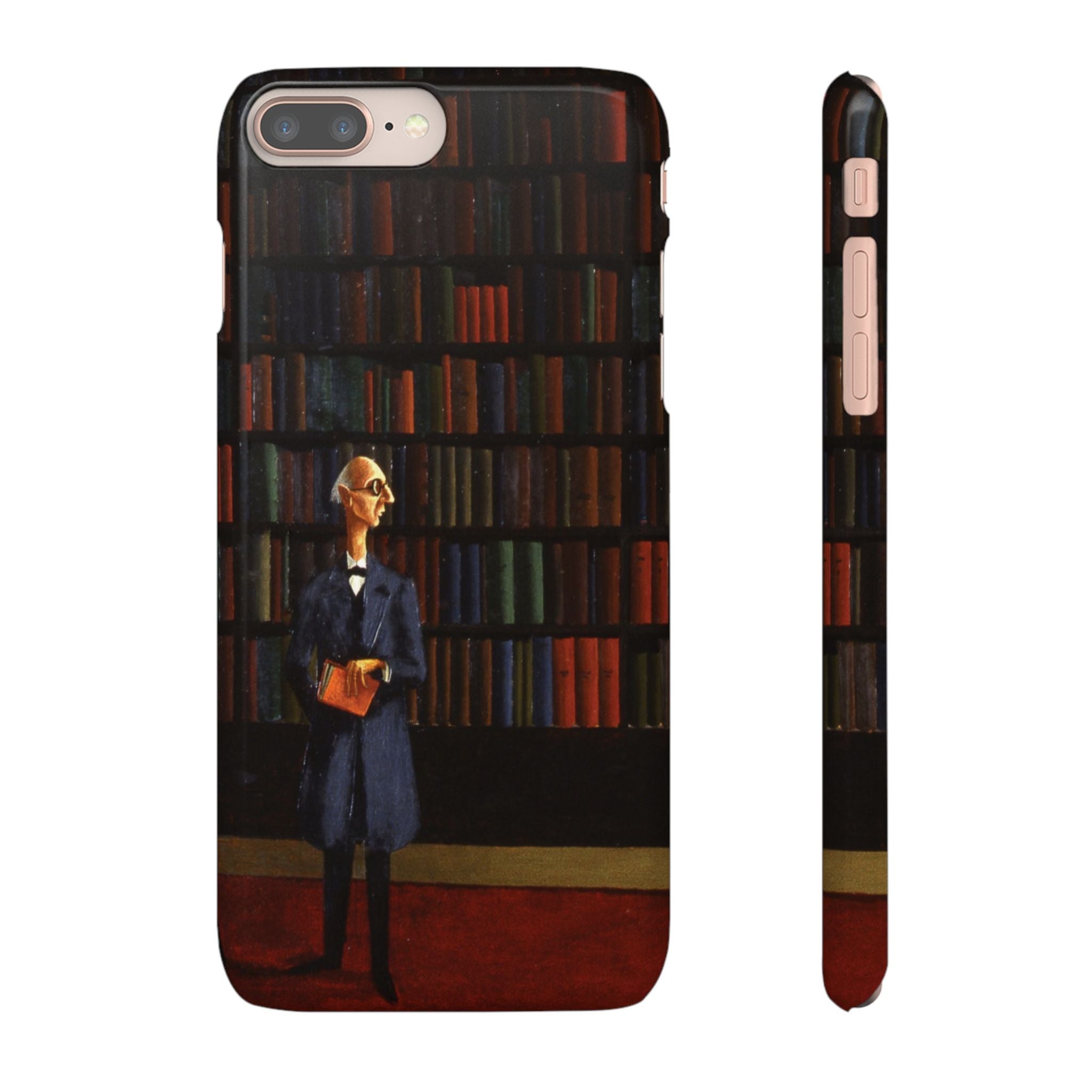 The Library by Franz Sedlacek - iPhone Slim Case