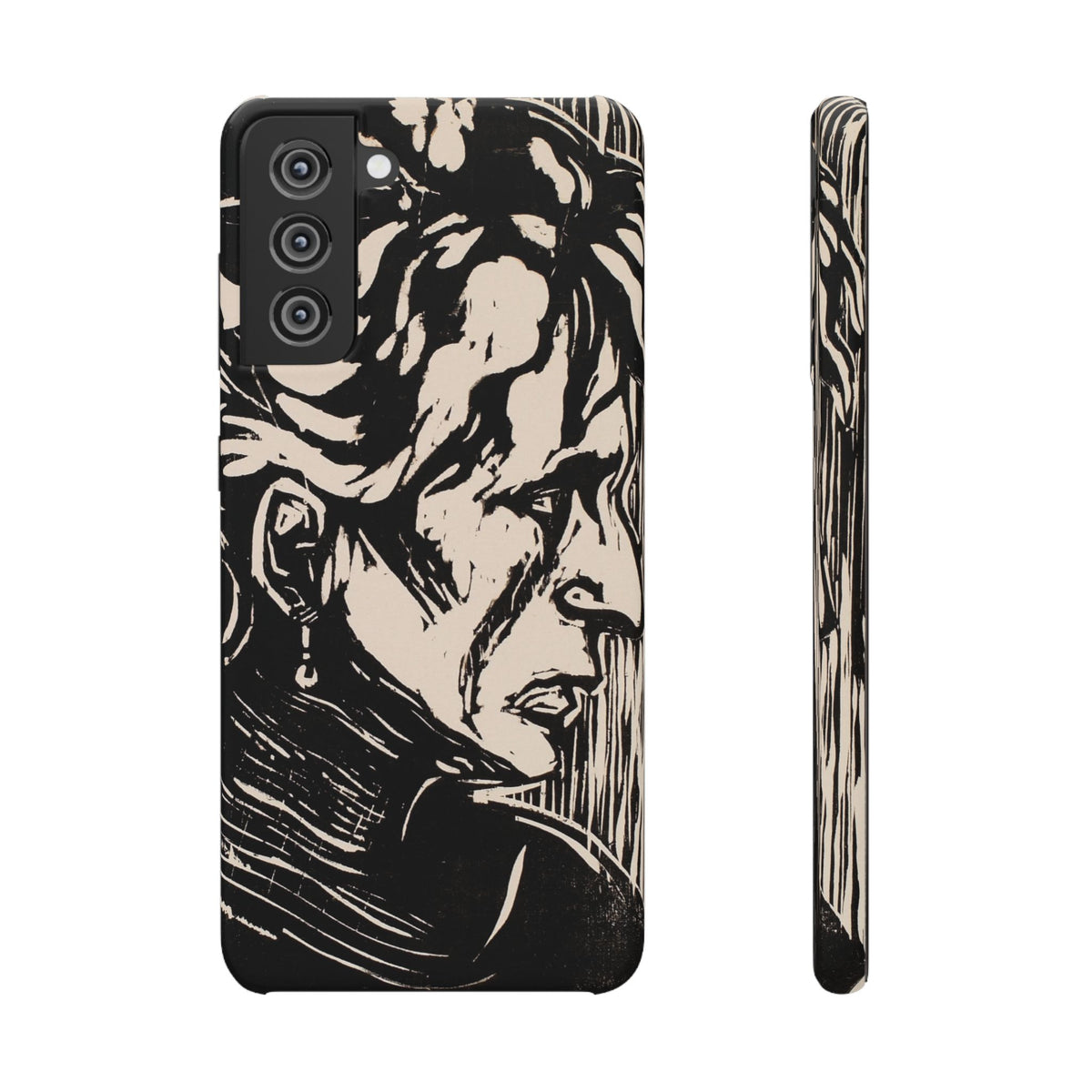 Portrait of an Elderly Lady by Edvard Munch - Samsung Slim Case