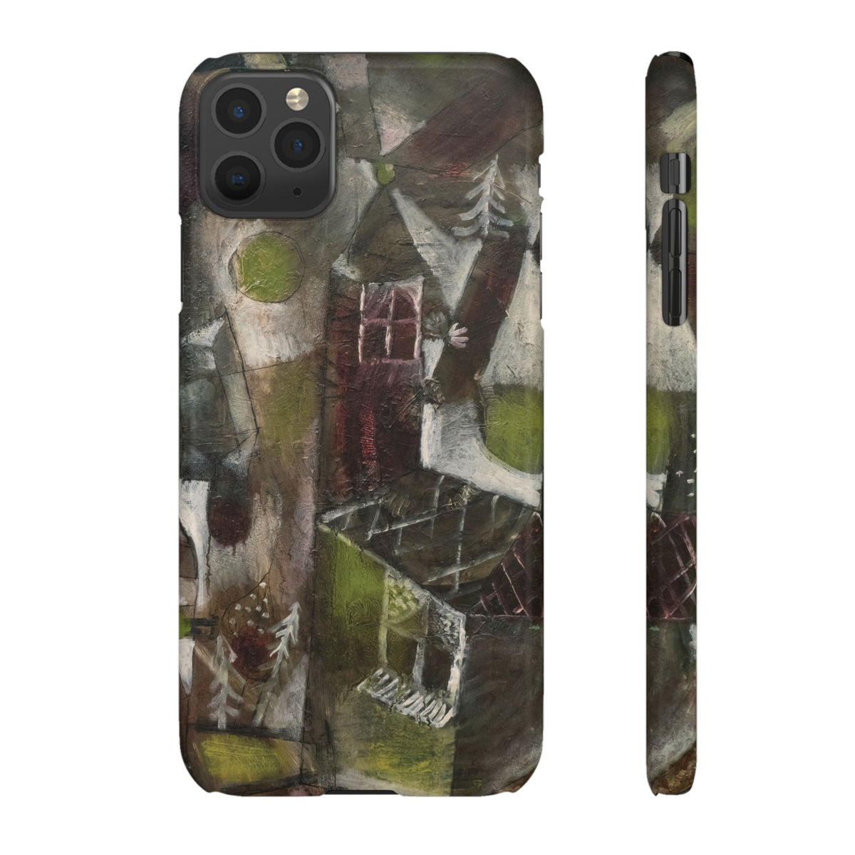 Swamp Legend by Paul Klee - iPhone Slim Case