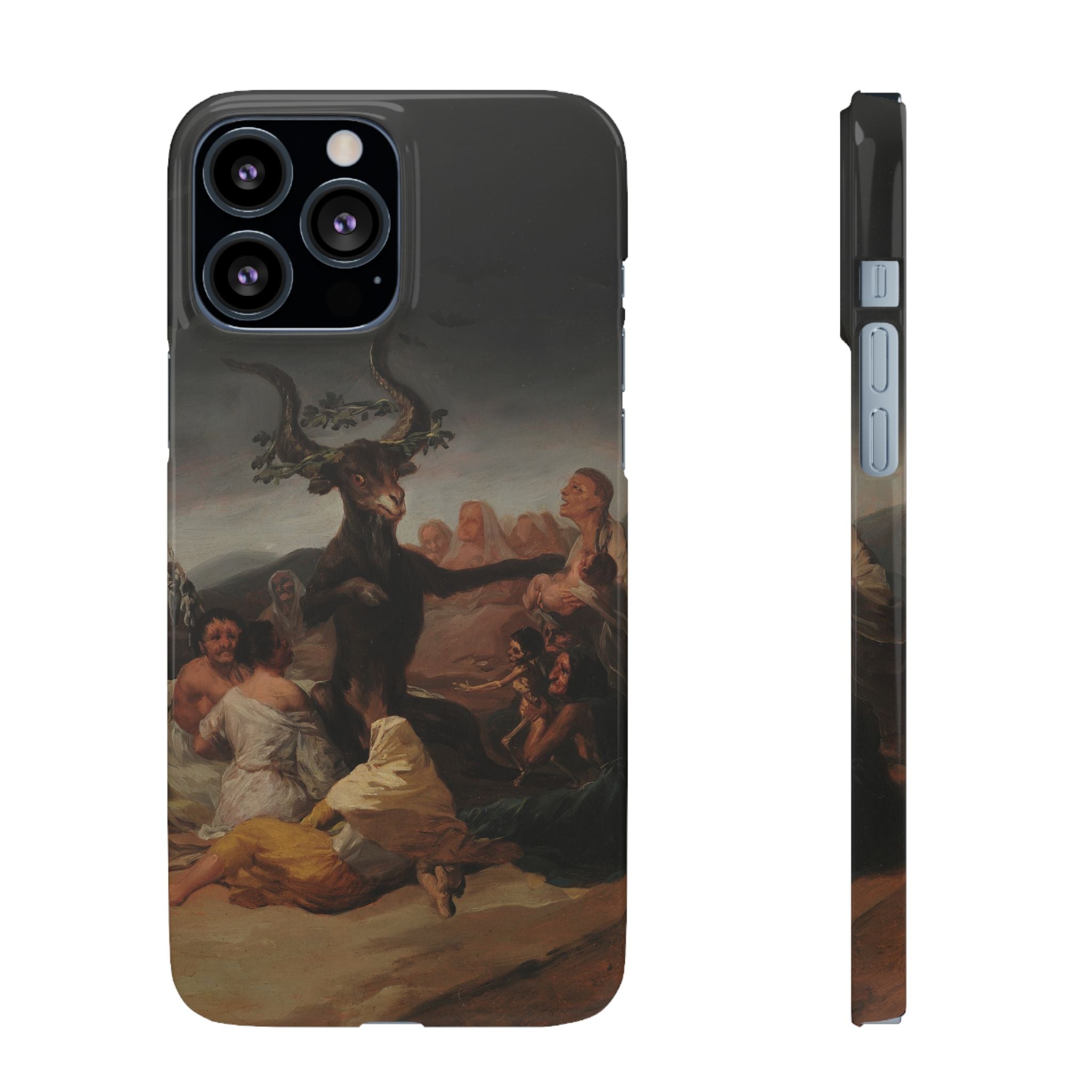 Witches’ Sabbath by Francisco de Goya - iPhone Slim Case