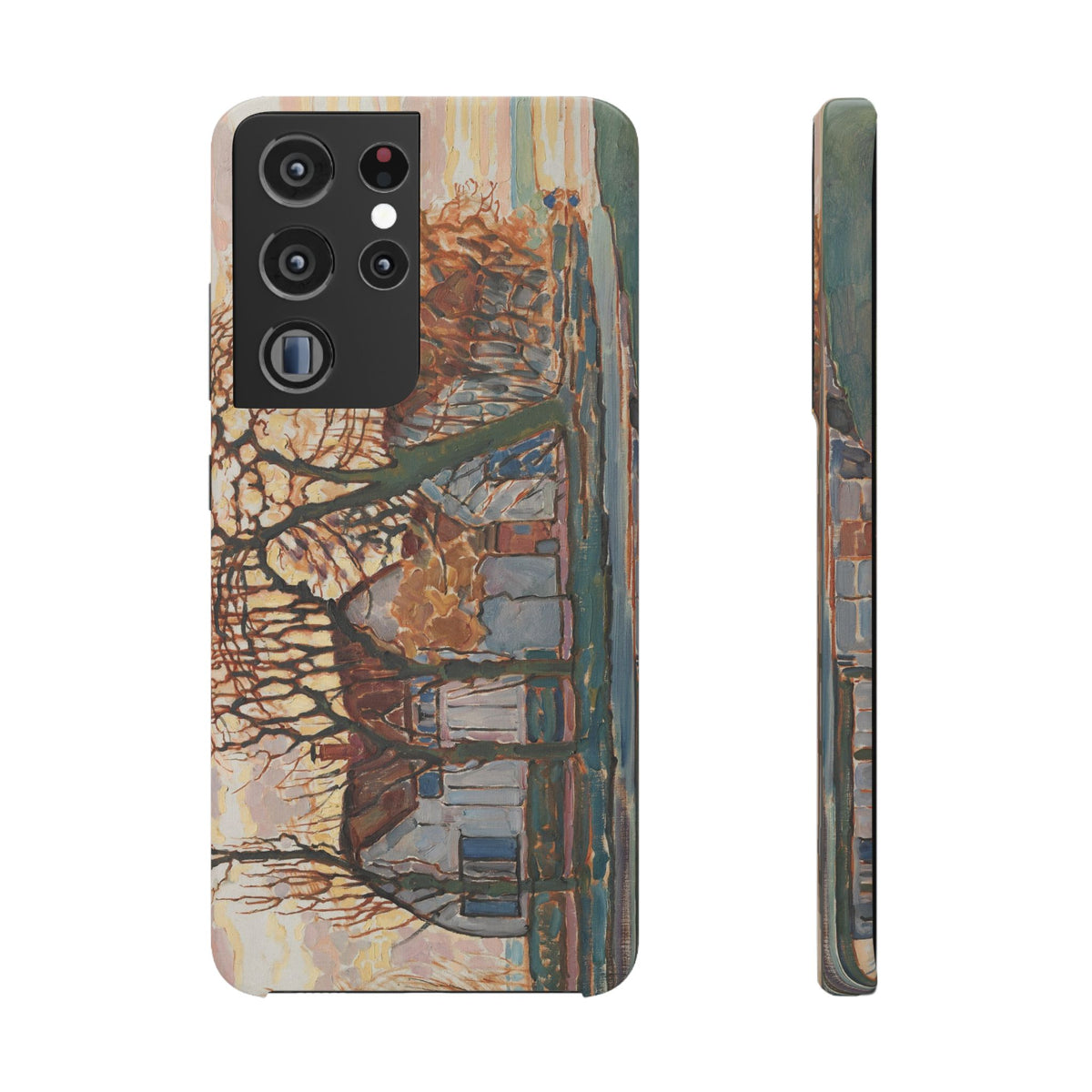 Farm near Duivendrecht by Piet Mondrian - Samsung Slim Case