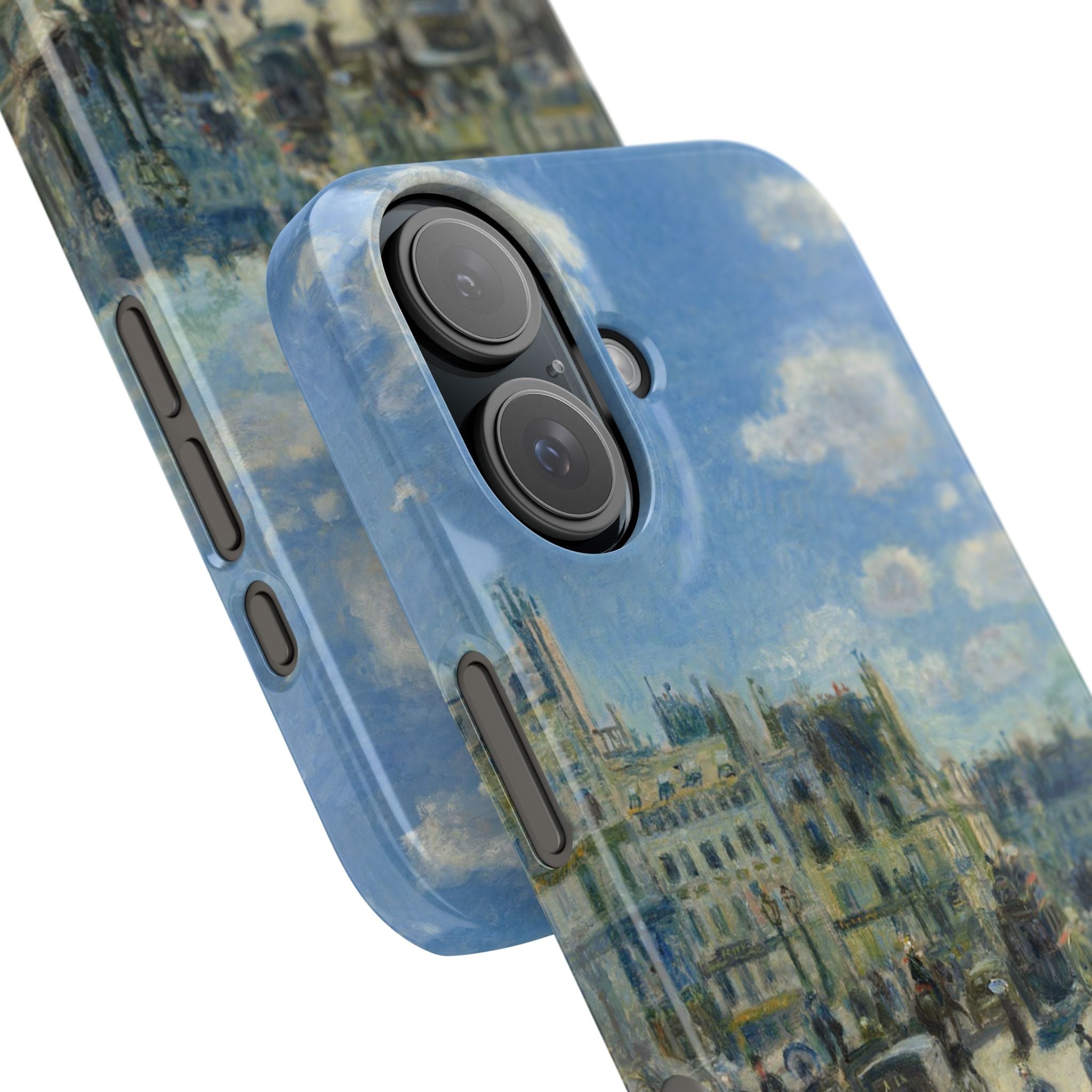 Pont Neuf Paris by Pierre Auguste Renoir - iPhone Slim Case