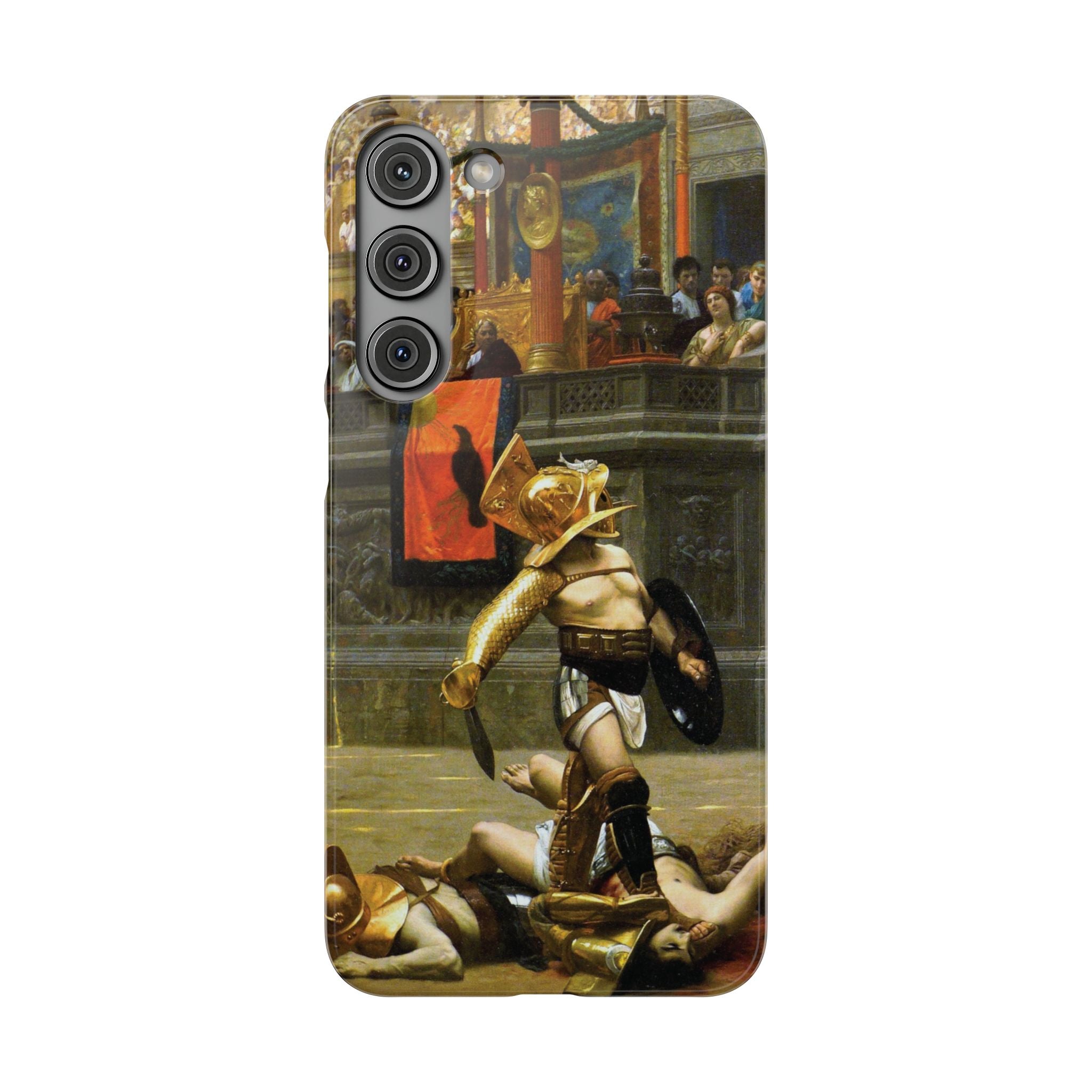 Pollice Verso by Jean Leon Gerome - Samsung Slim Case