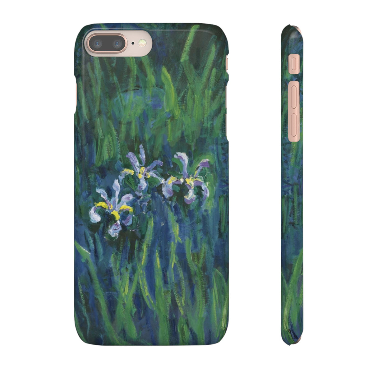 Irises by Claude Monet - iPhone Slim Case