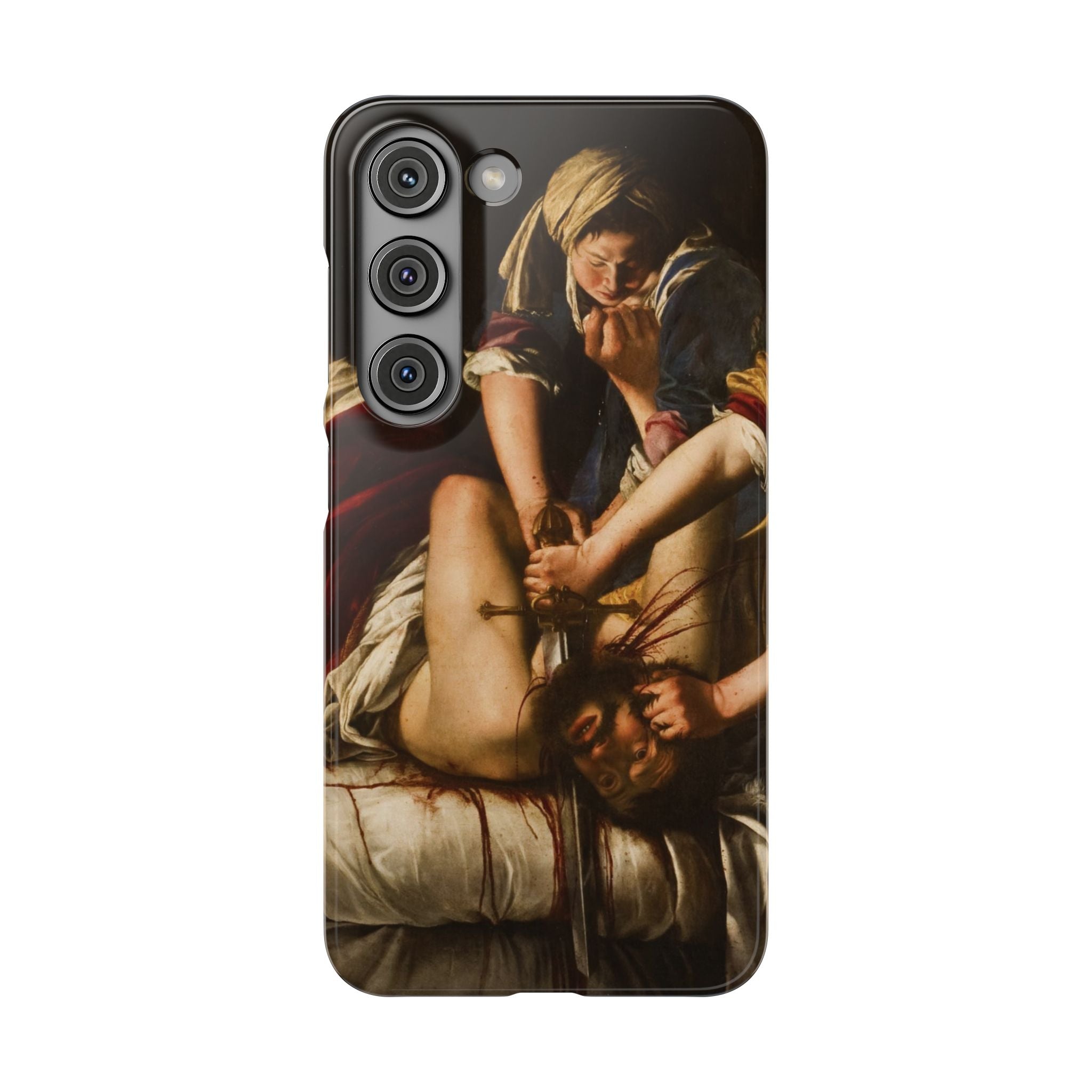 Judith Slaying Holofernes by Artemisia Gentileschi - Samsung Slim Case