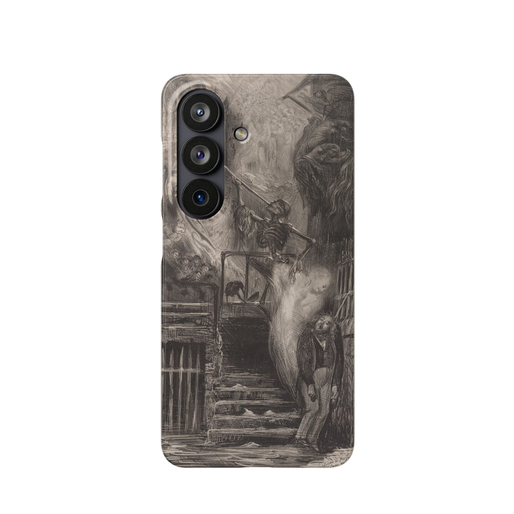 La Rue de la Vieille Lanterne (The Suicide of Gérard de Nerval) by Gustave Doré - Samsung Slim Case