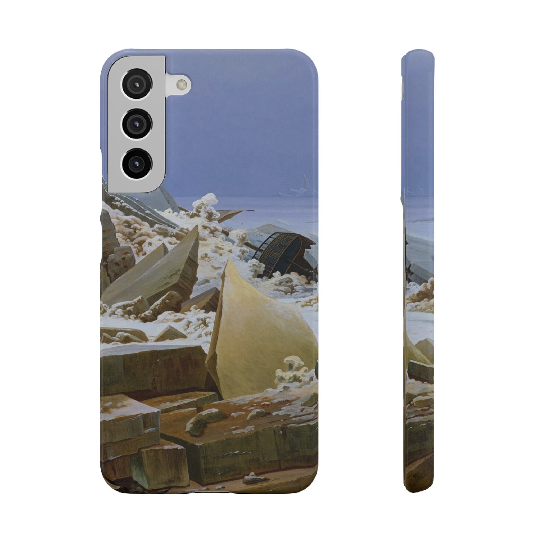 The Sea of Ice by Caspar David Friedrich - Samsung Slim Case