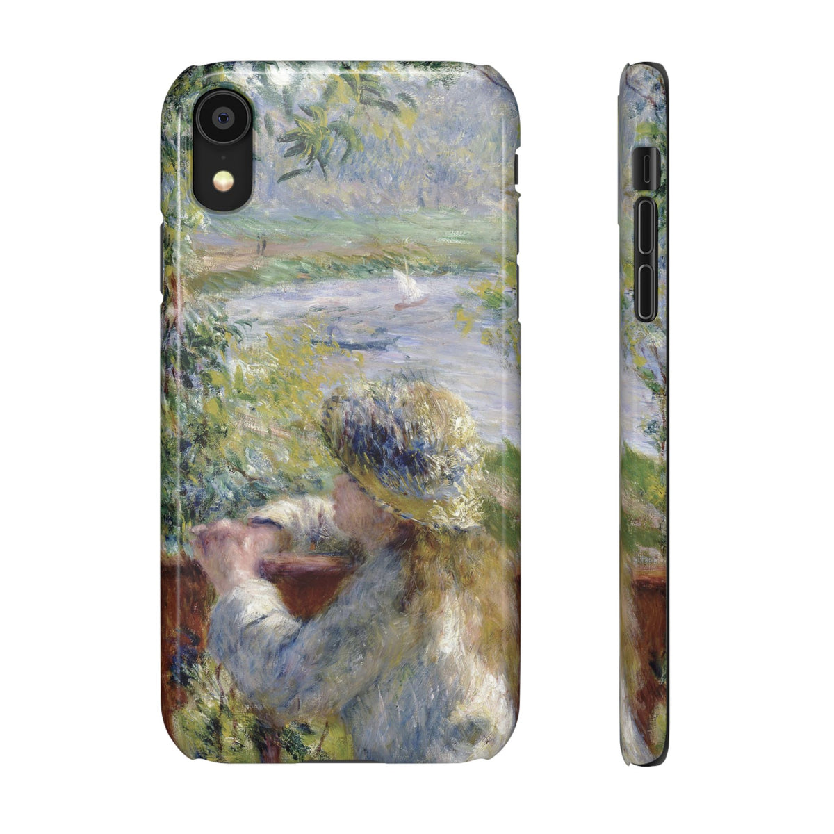 By the Water by Pierre Auguste Renoir - iPhone Slim Case