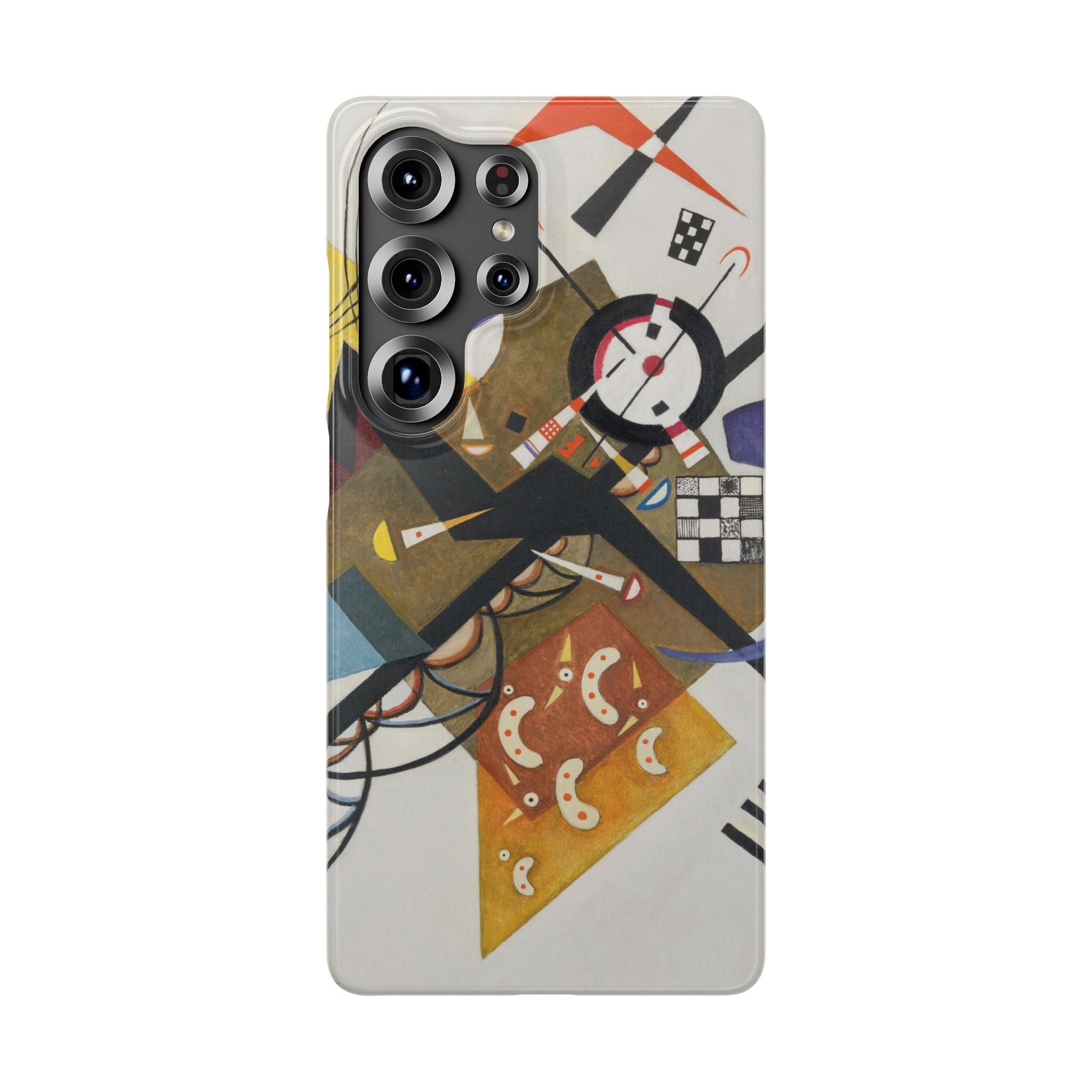 On White II by Vasily Kandinsky - Samsung Slim Case