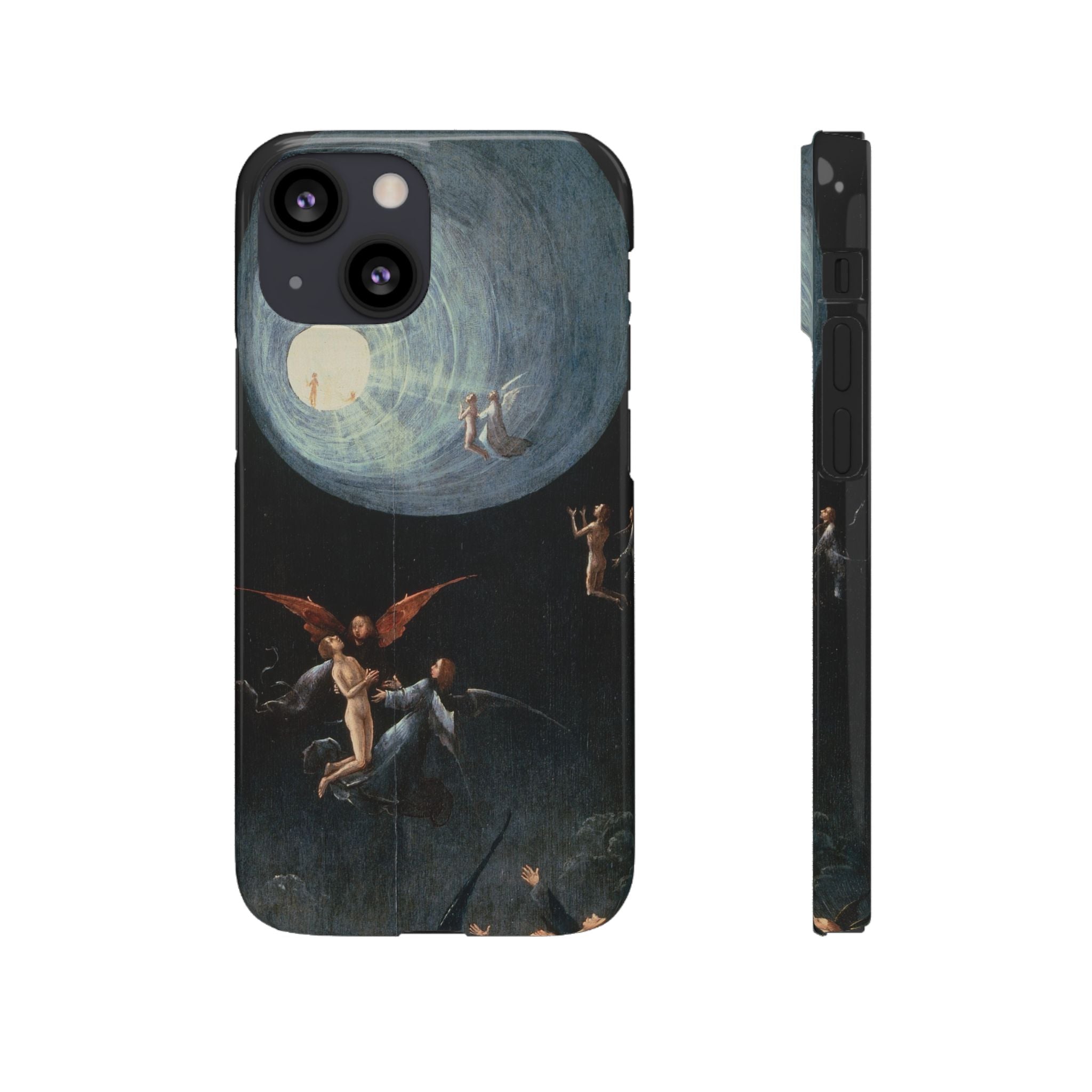 Visions of the Hereafter Ascent of the Blessed by Hieronymus Bosch - iPhone Slim Case