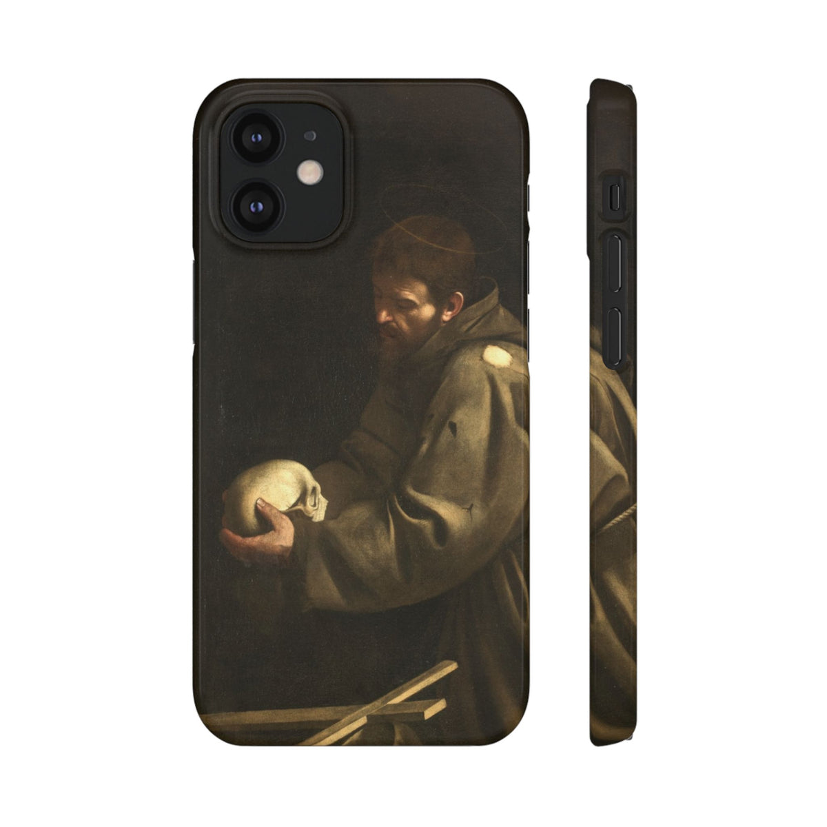 San Francesco in meditazione by Caravaggio - iPhone Slim Case